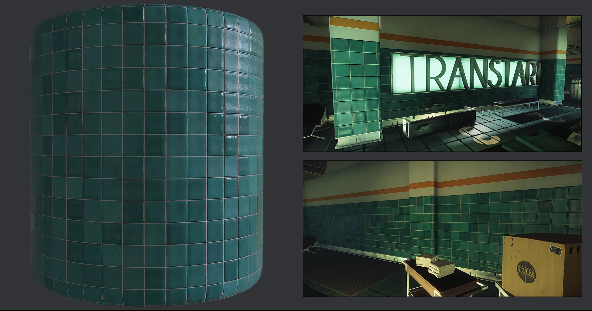 Pool Tile Material