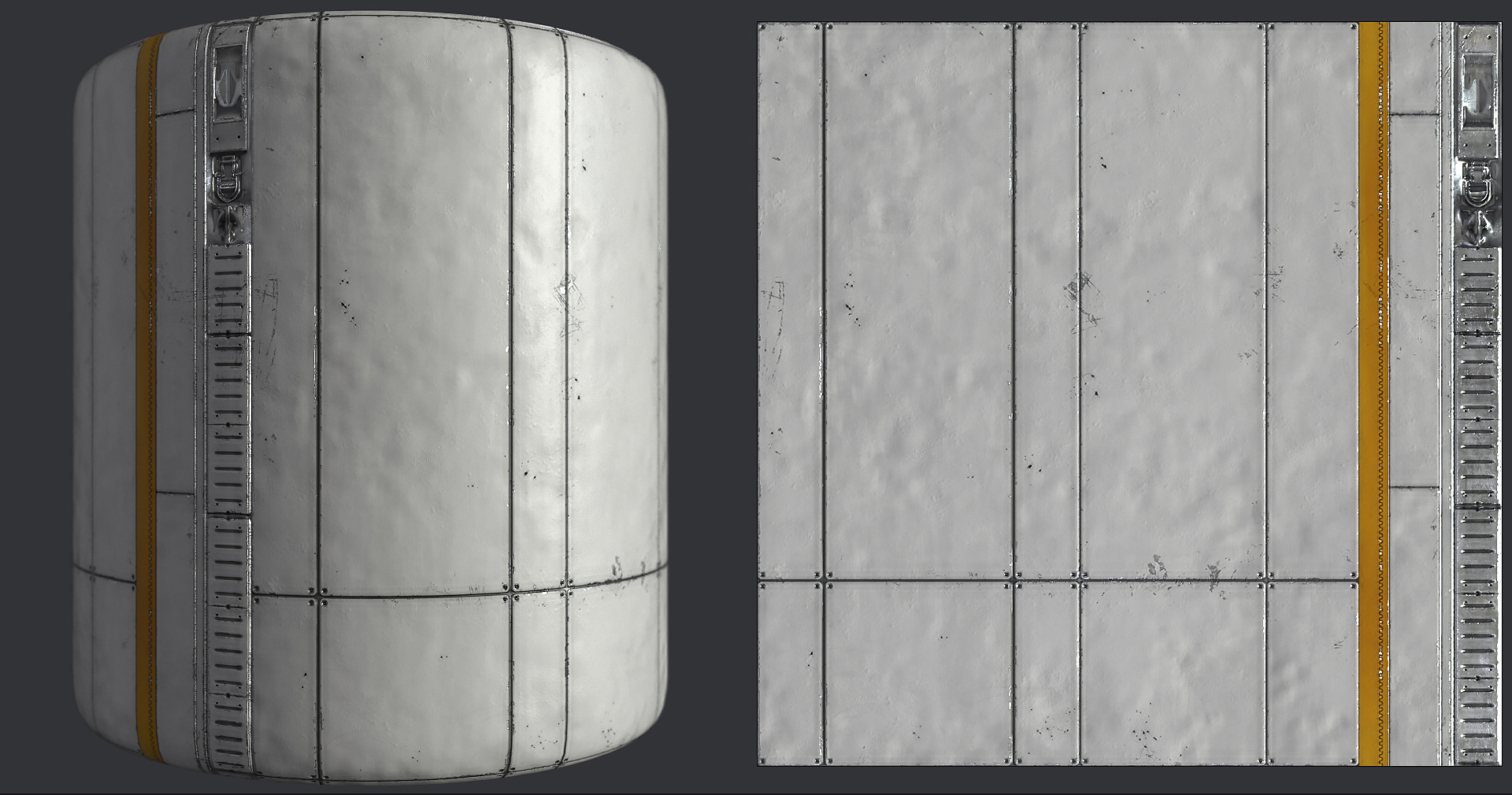 Cargo Bay Floor Trim Sheet Material