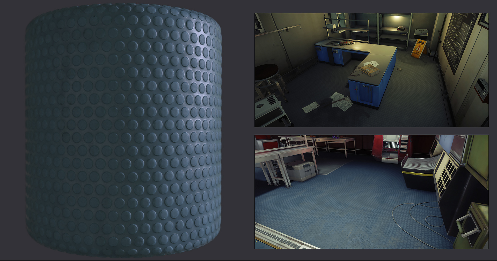 Dotted Floor Material