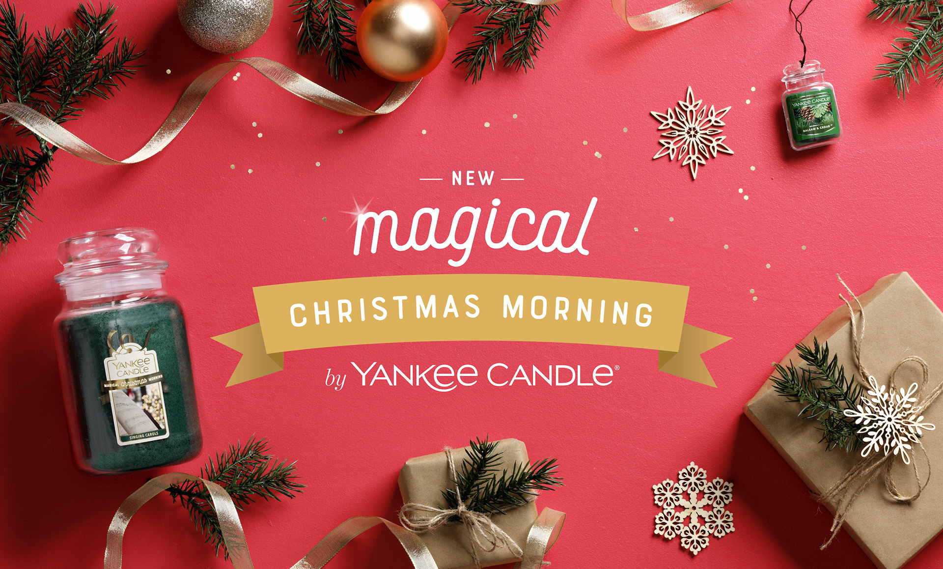 Kate Huff Design - Yankee Candle Holiday Key Visual