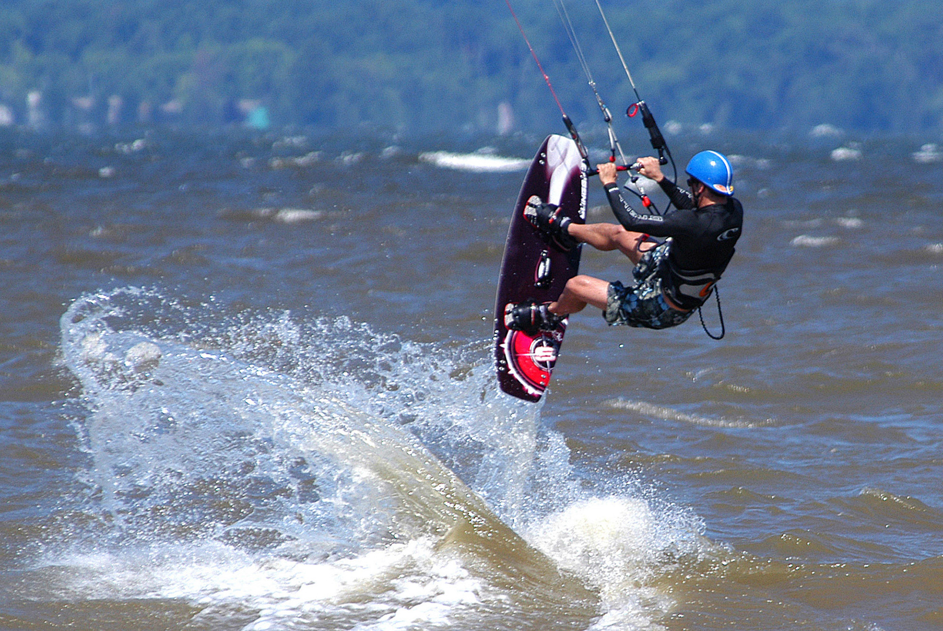 Kitesurfing - Terrapin State Park, Stevensville, MD
