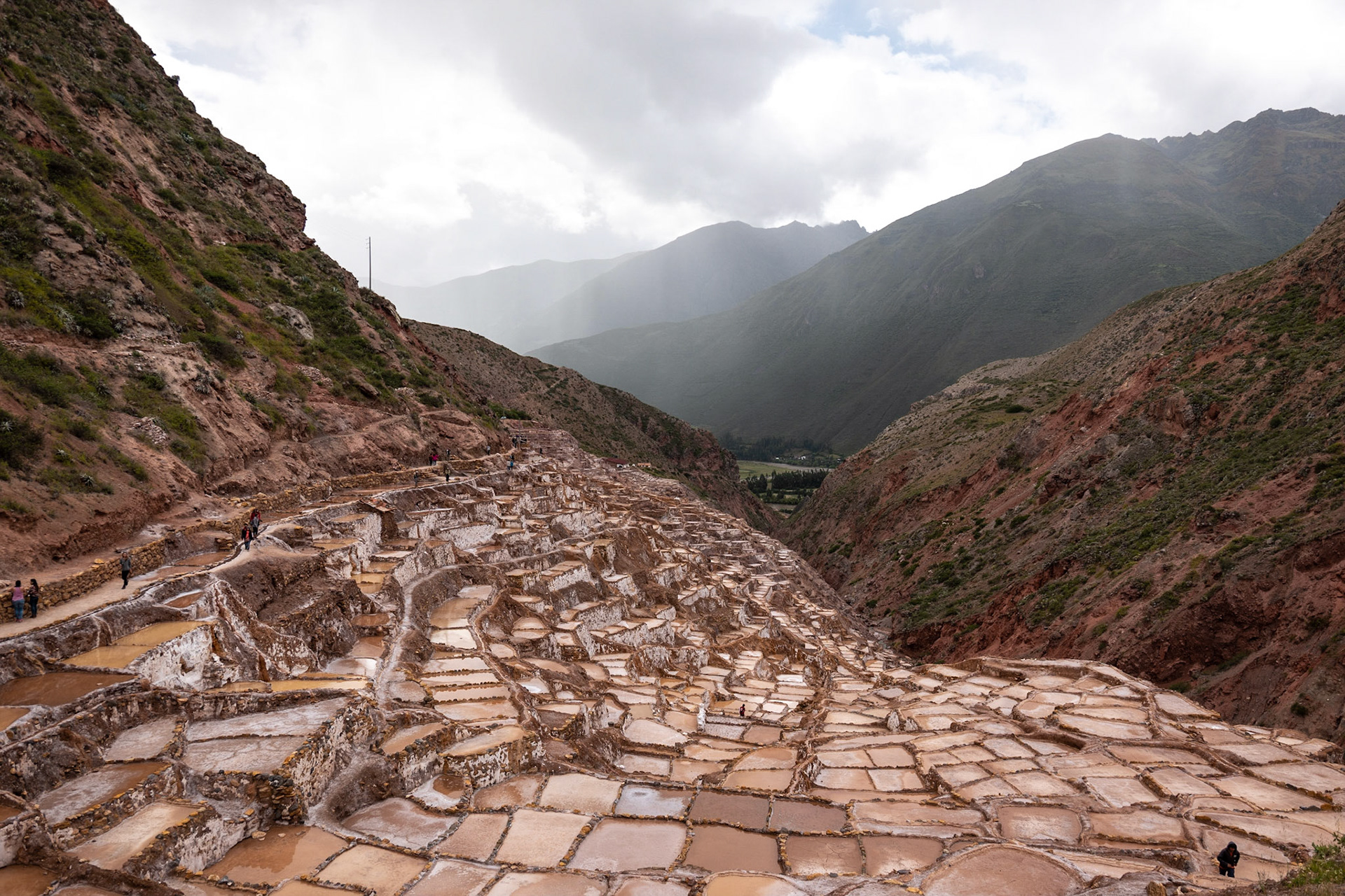 Salt Mines. Peru