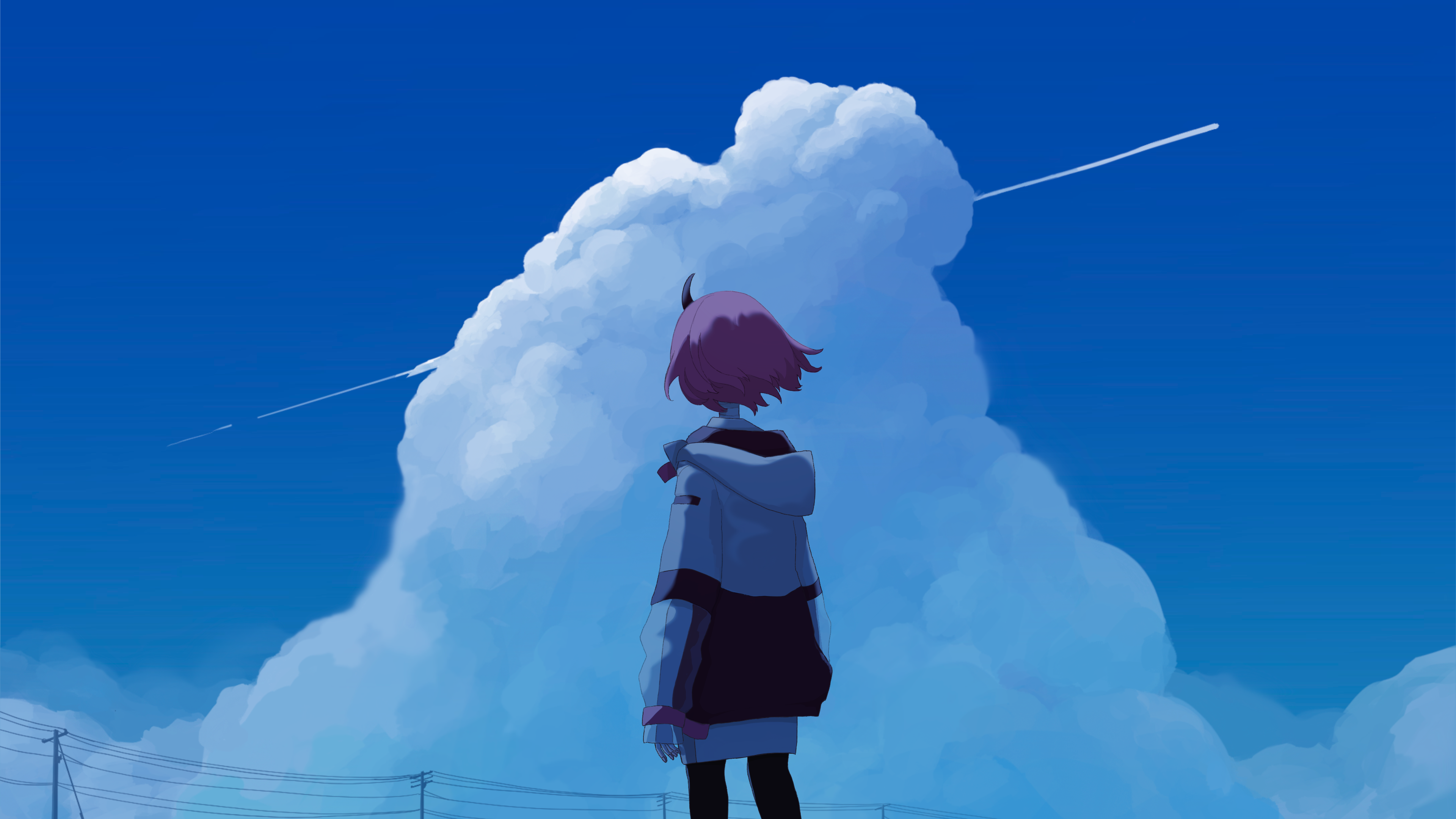 カシオトハ/『晴天を穿つ』cover/イラスト
