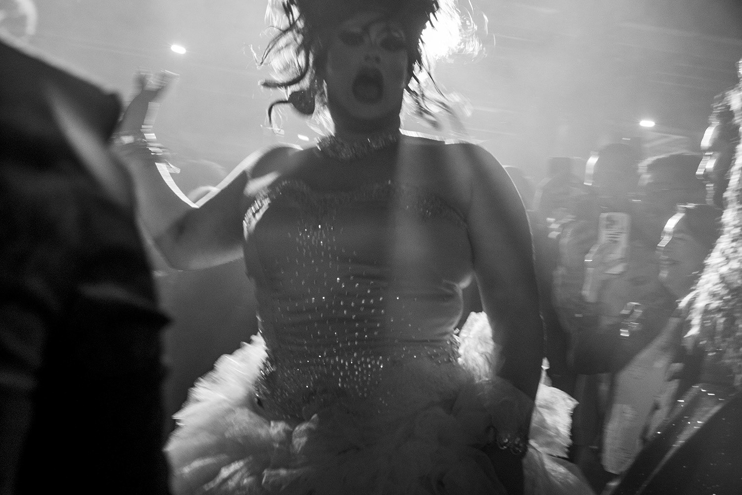"A quince is a kind of privilege to have," remarks Queerceañera emcee Salina EsTitties, who is also a competitor on the 15th season of "RuPaul’s Drag Race." She performs in drag at the Los Angeles LGBT Center’s Queerceañera in Hollywood on September 29th, 2023.