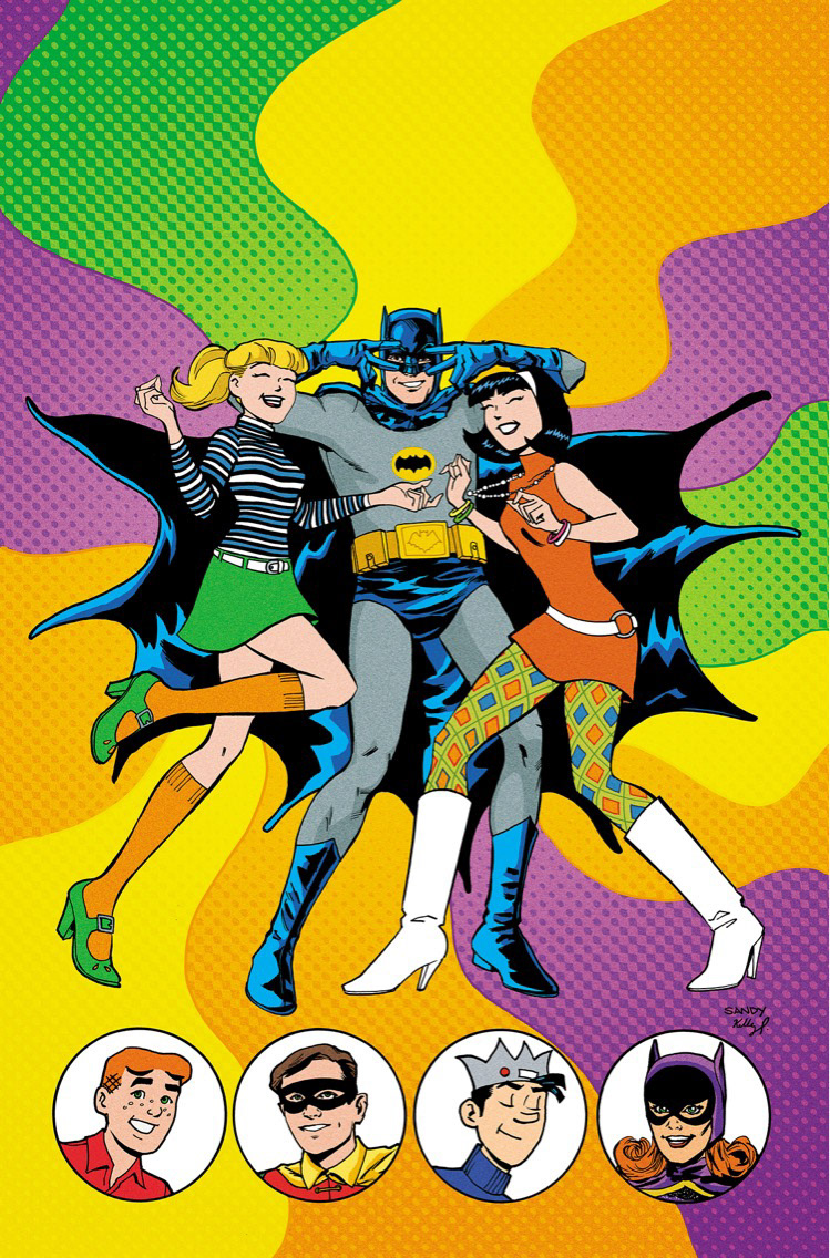 Archie meets Batman '66 #1, Archie/DC. Colors by Kelly Fitzpatrick.
