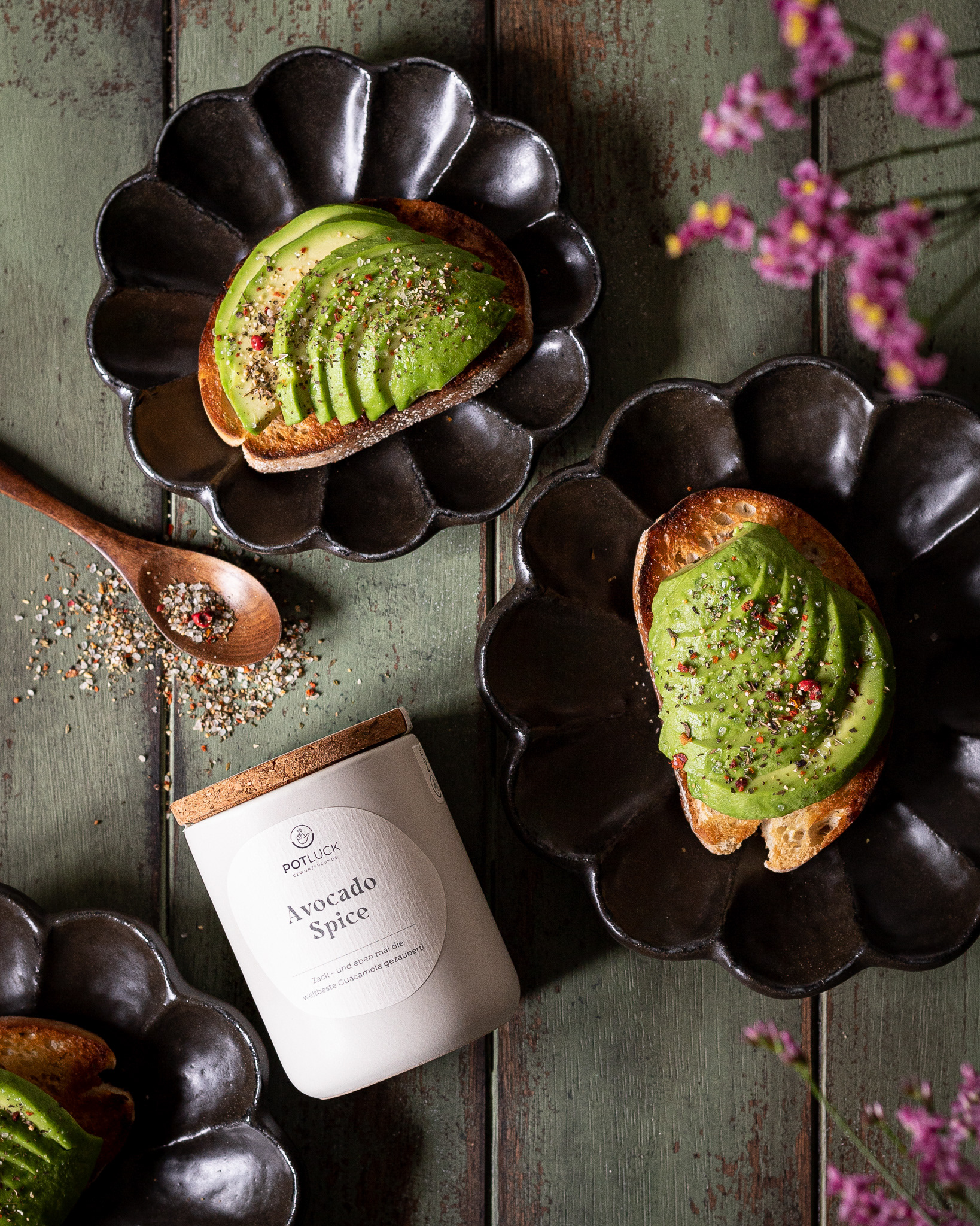 Avo toast for Potluck avocado spice by Nina Bolders Food Photography 