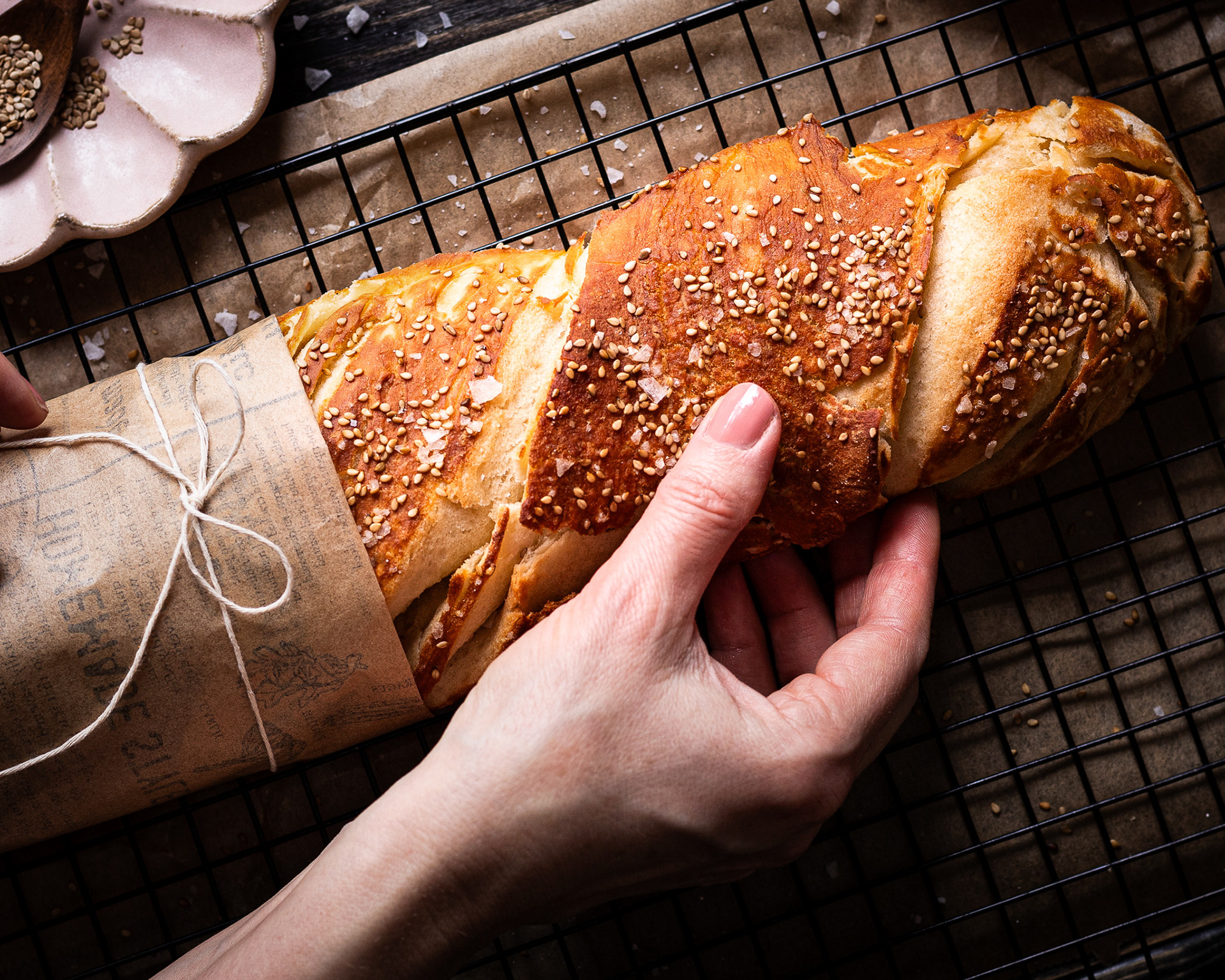 Laugenbaguette/ Nina Bolders Food Fotografie
