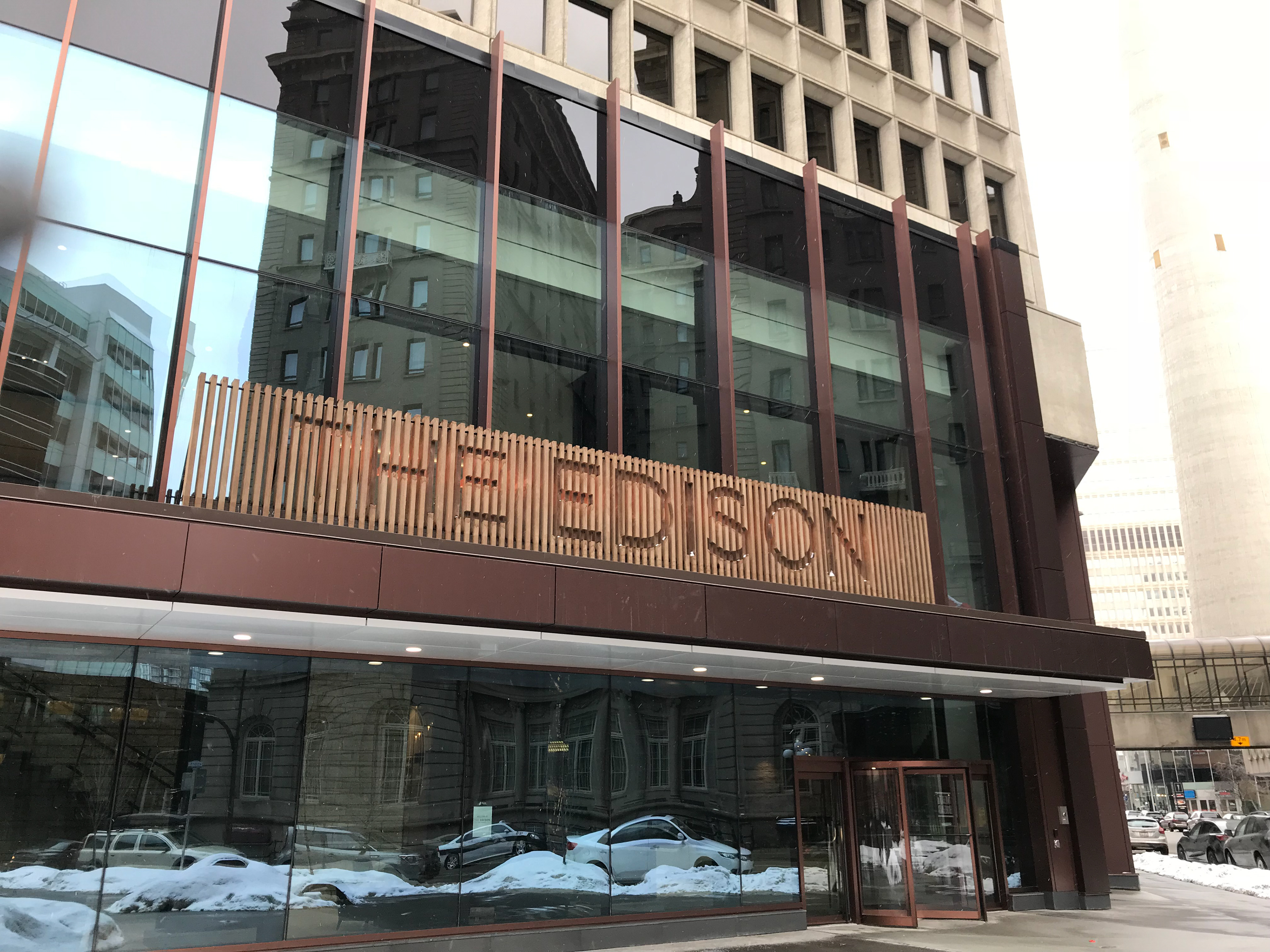 The Edison Entry Close Up