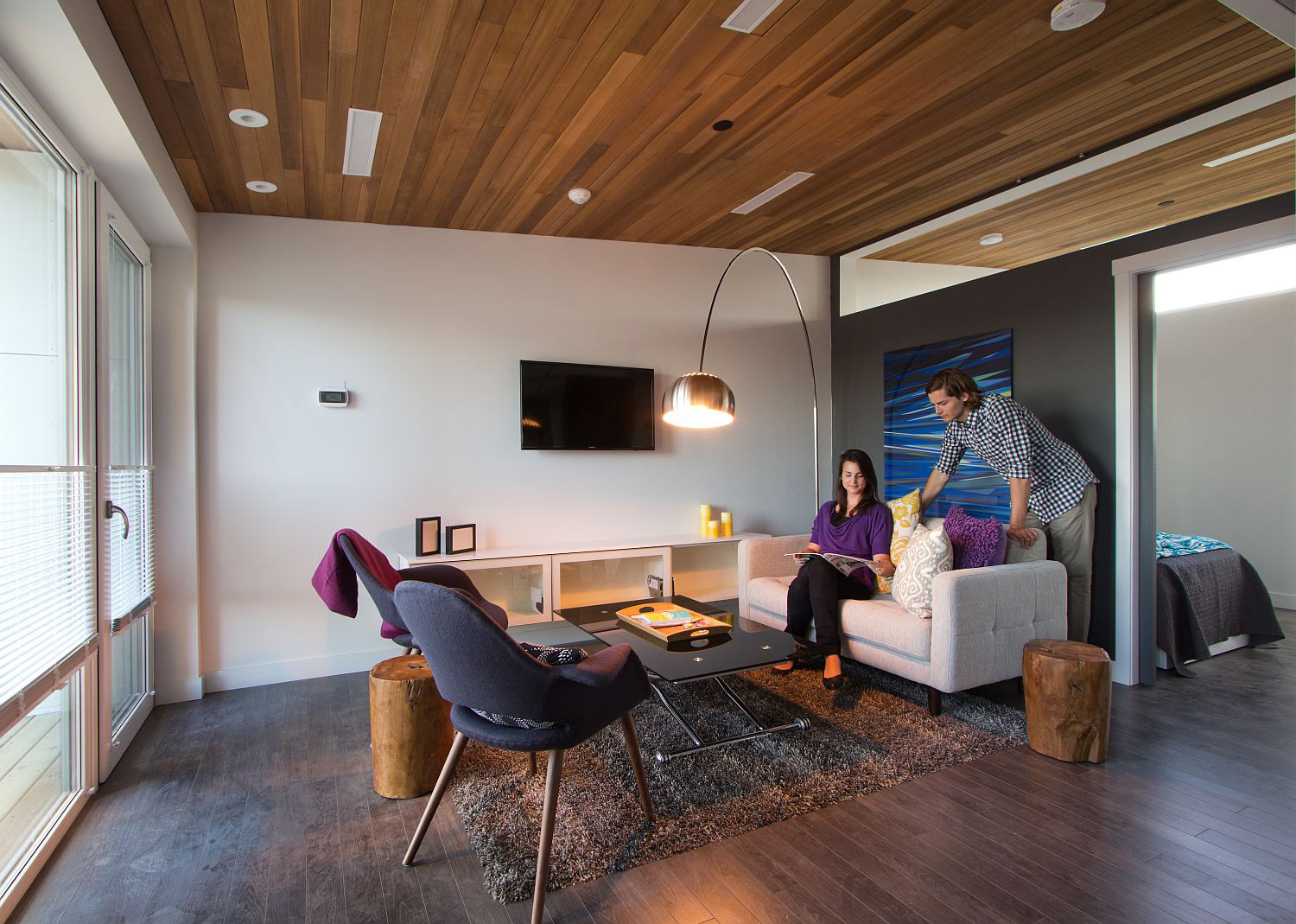 Living Area in Flanking Module