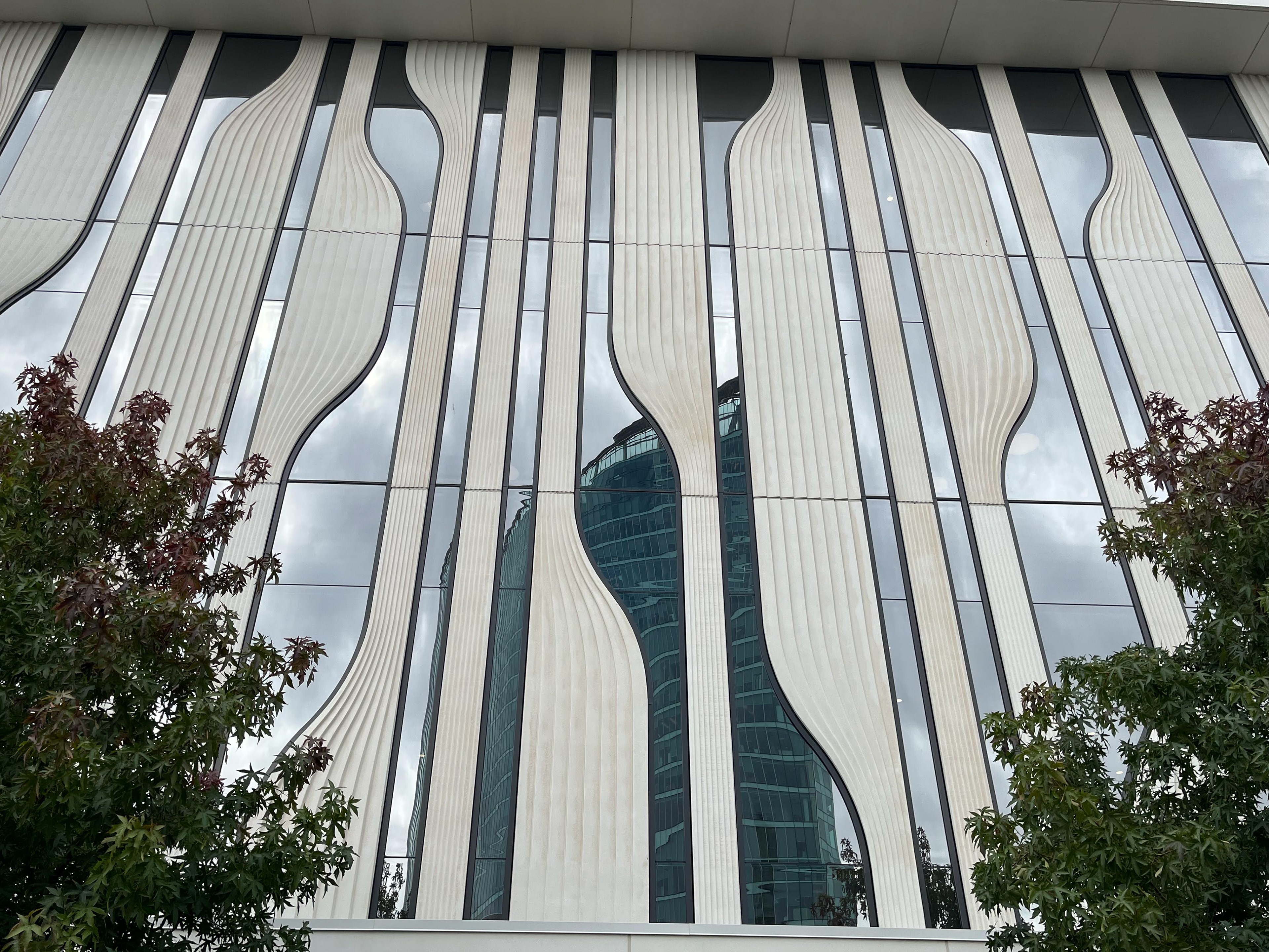 Close Up of Facade, SFU SE3P