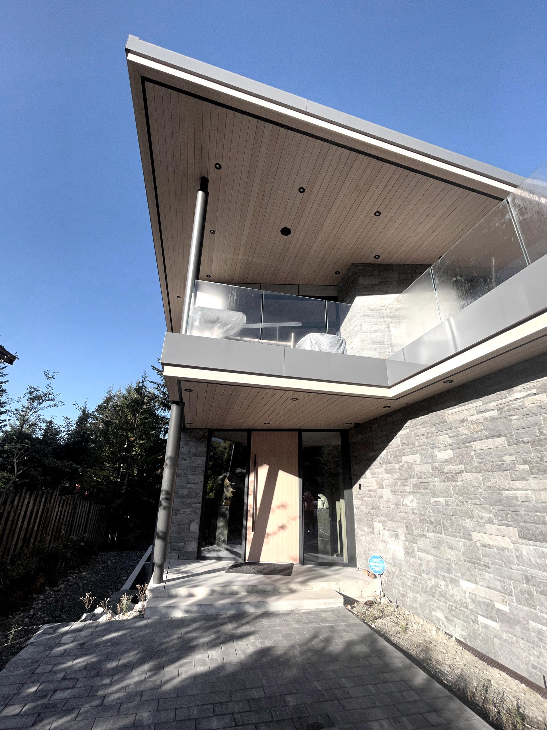 Whistler Mountain House Front Entry