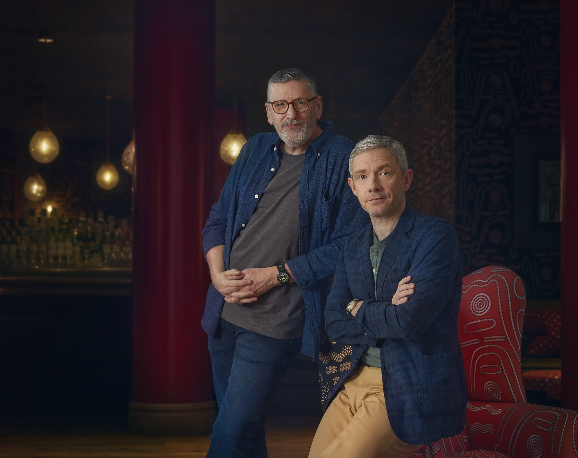 Martin Freeman and Tony Schumacher Editiorial