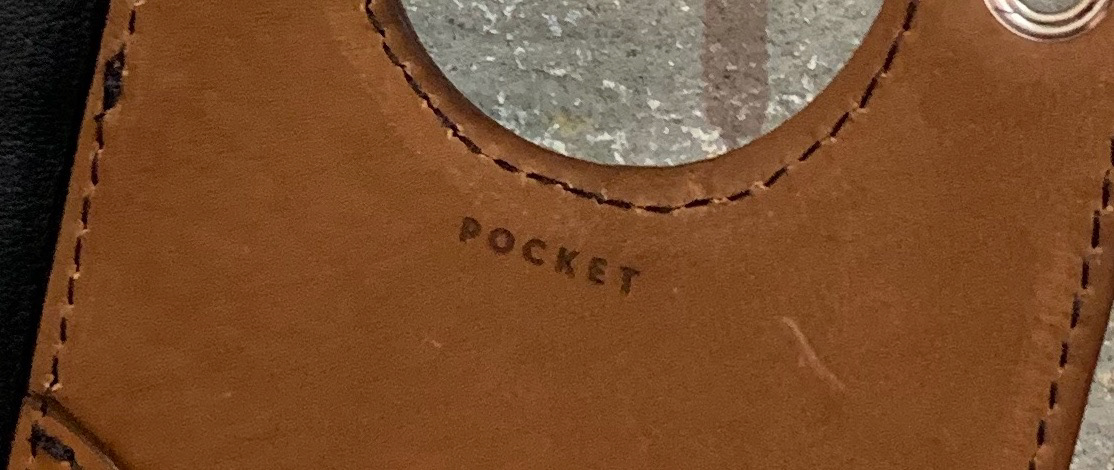 Laser-Etched Word Mark