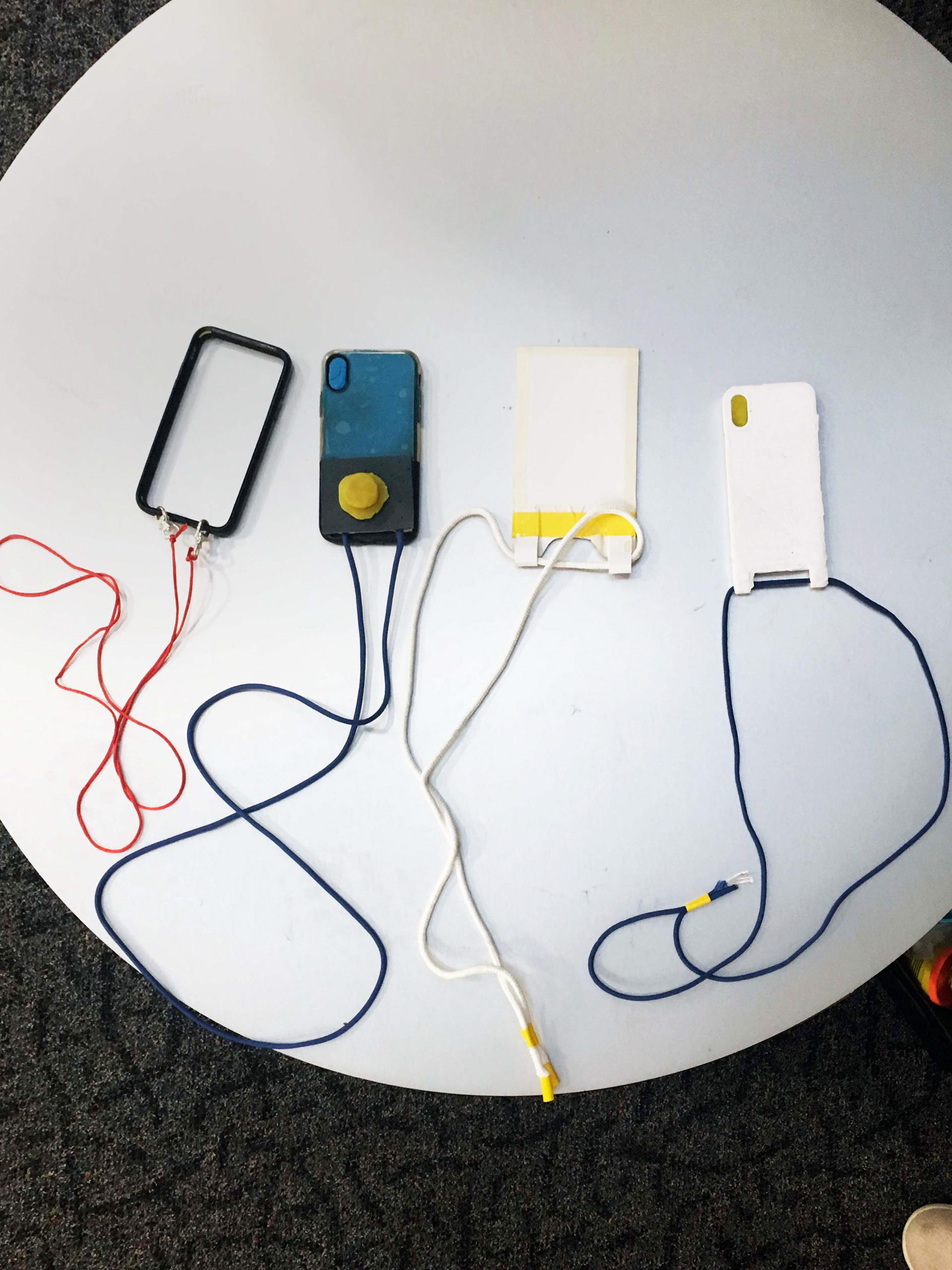 All four early prototypes