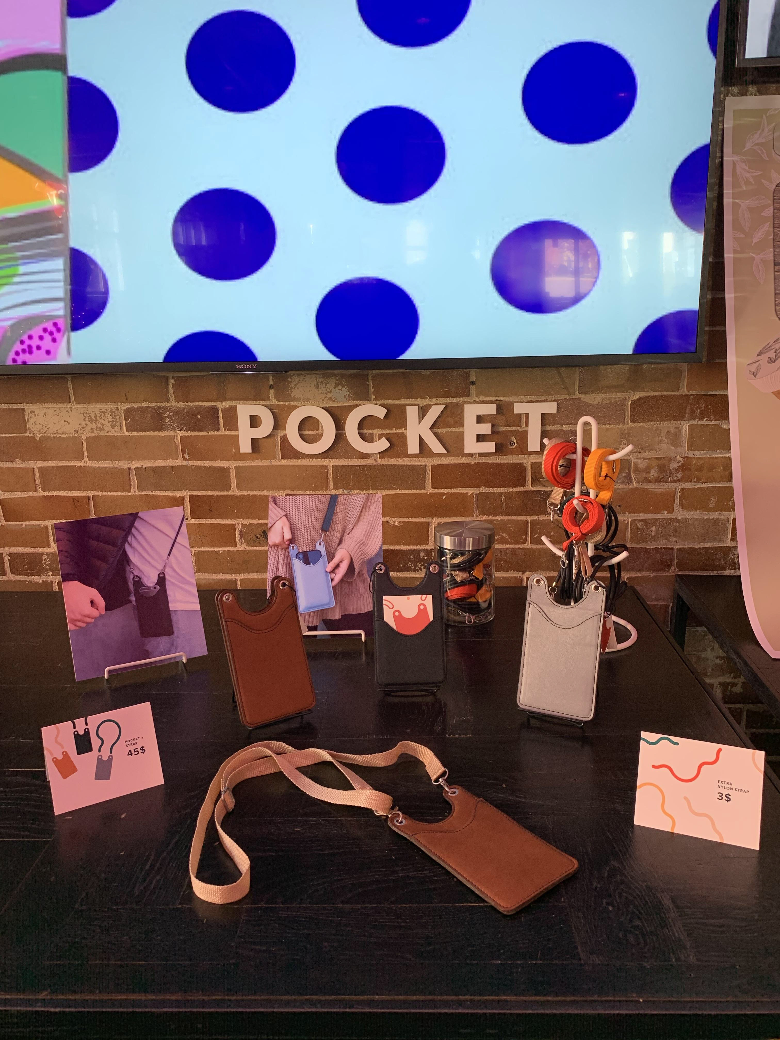Pocket's Booth in Market