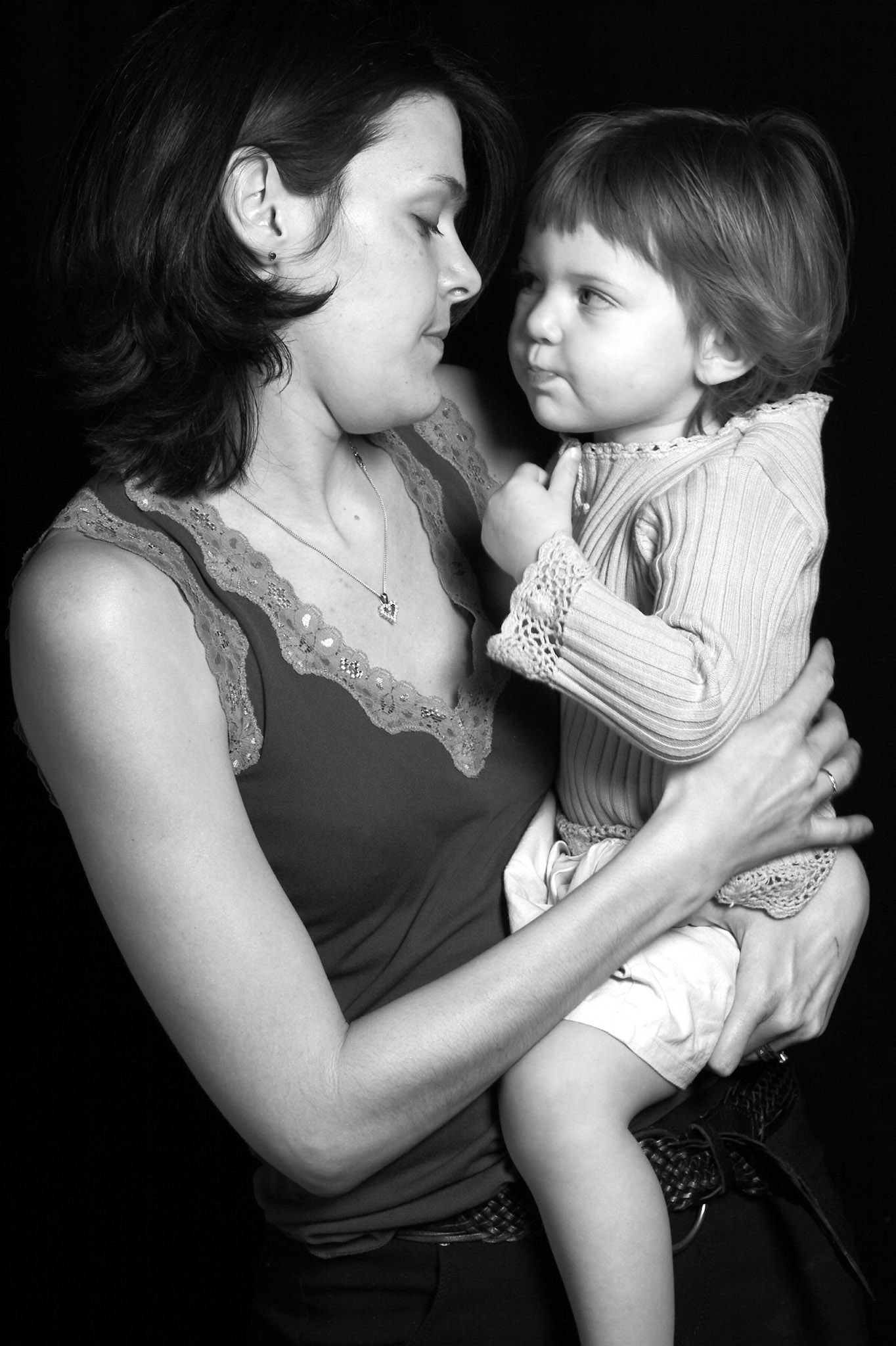 Style: "Portrait B&amp;W"