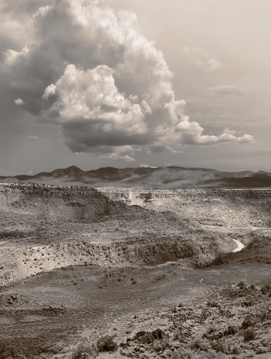 Monsoon Clouds, Taos Plateau 2