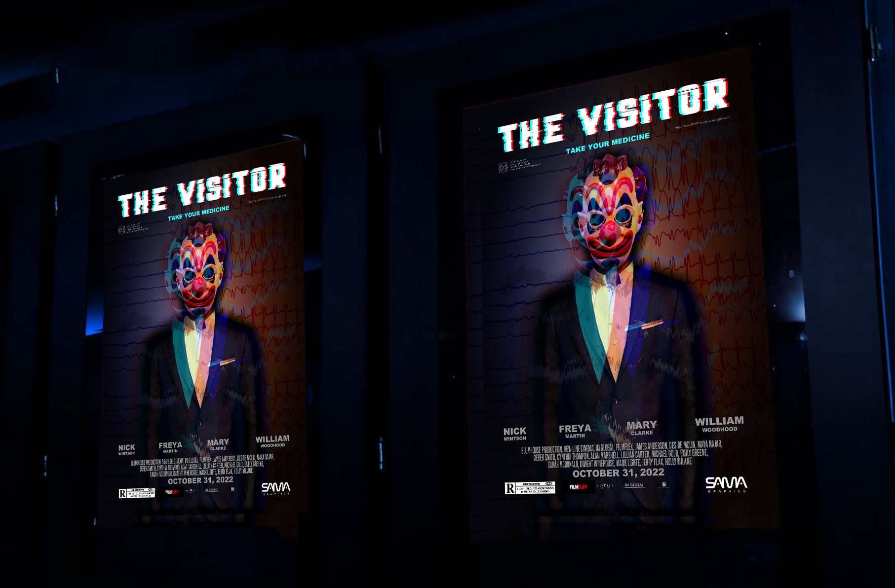 The Visitor movie mock up