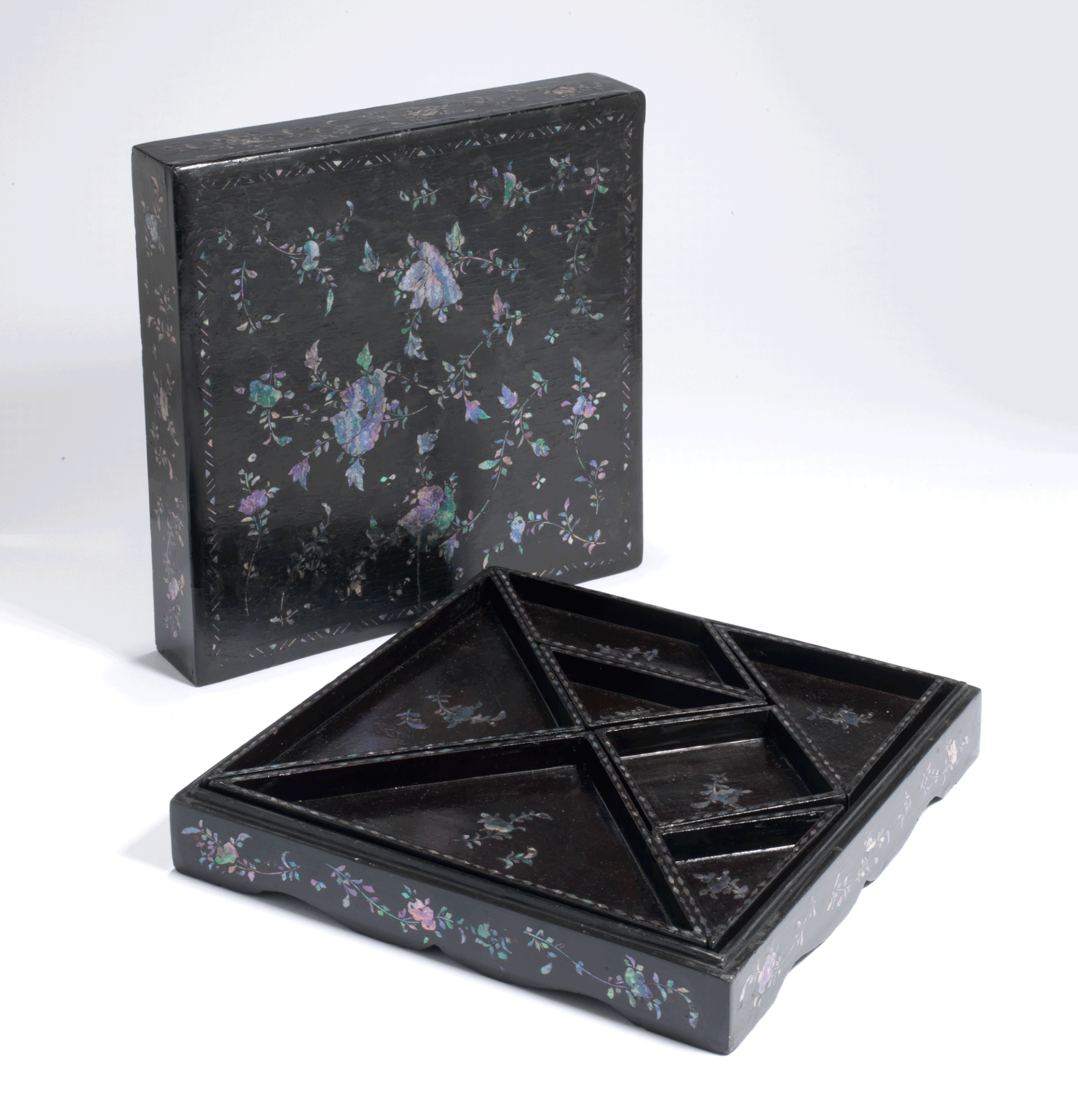 Classical Chinese Puzzle Project, tengram box