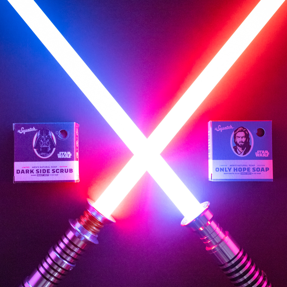 Dr. Squatch Star Wars Edition Soap Bars