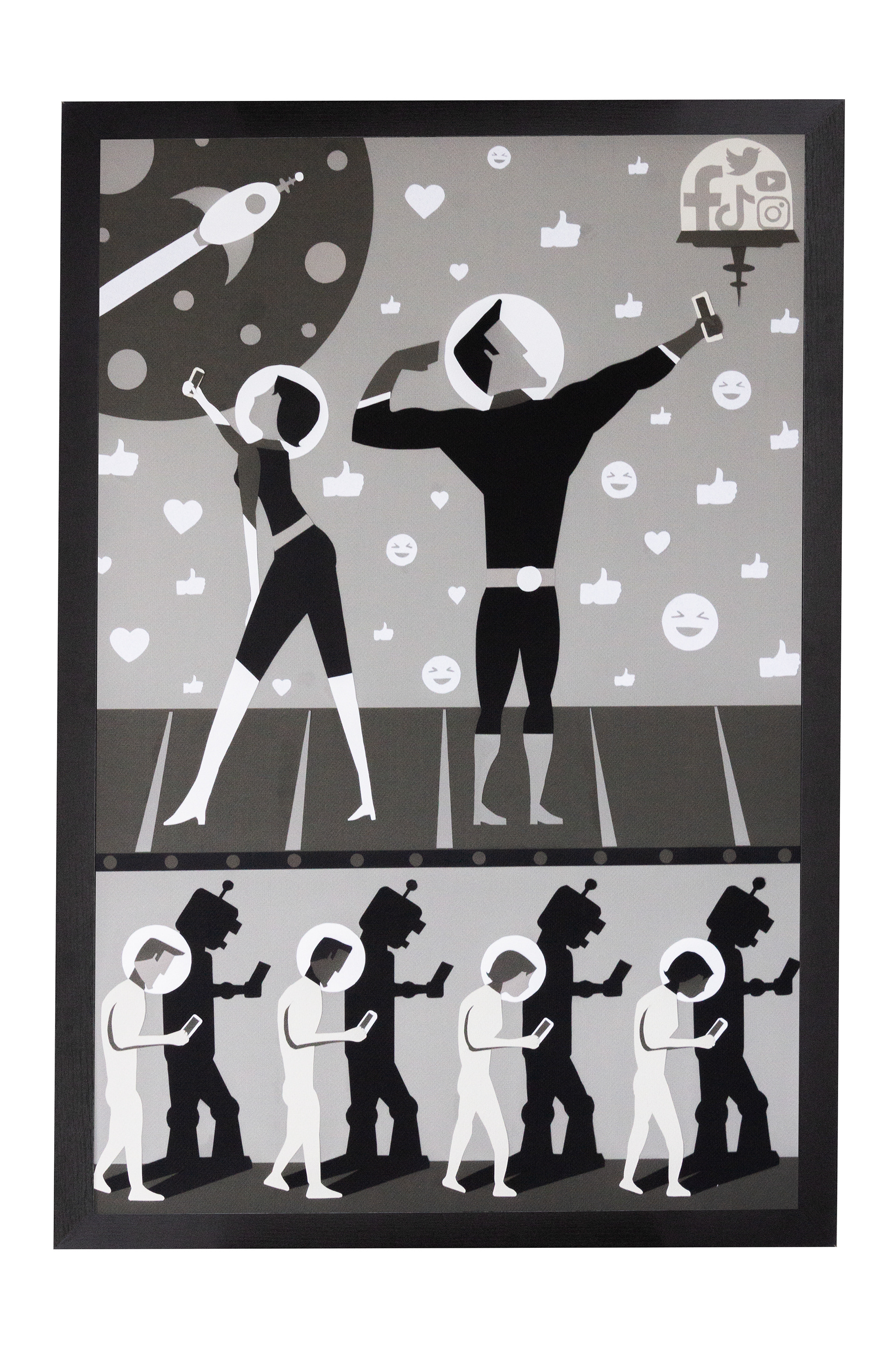 Social Media Addiction - Atomic Age