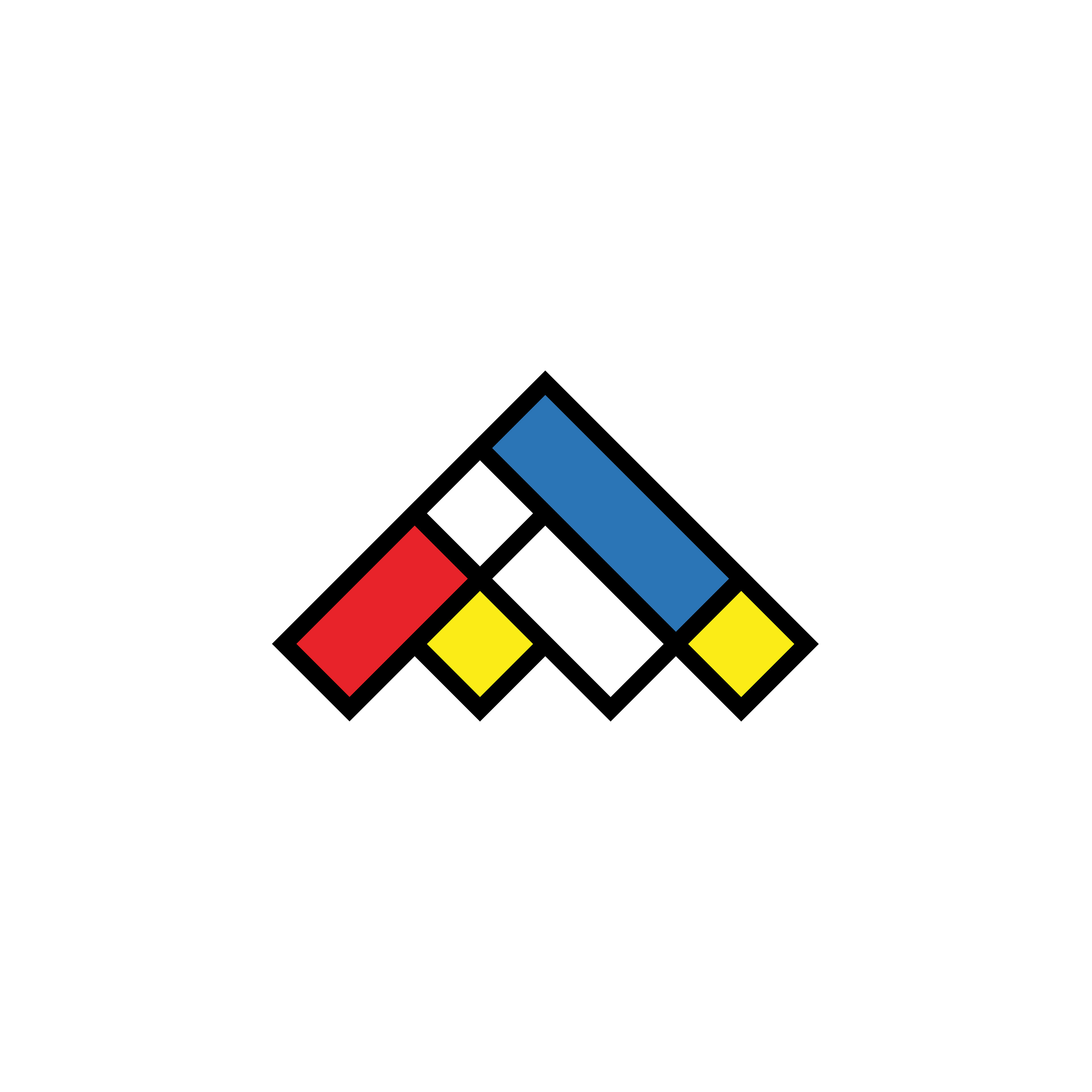 Mondrian Stealth Bomber