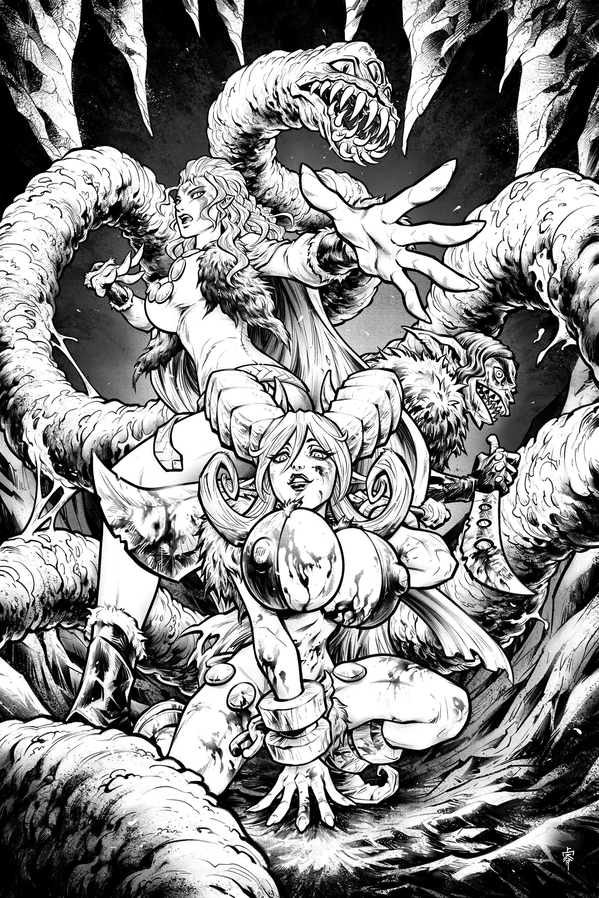 A collaboration with the Goblin Girl comic!