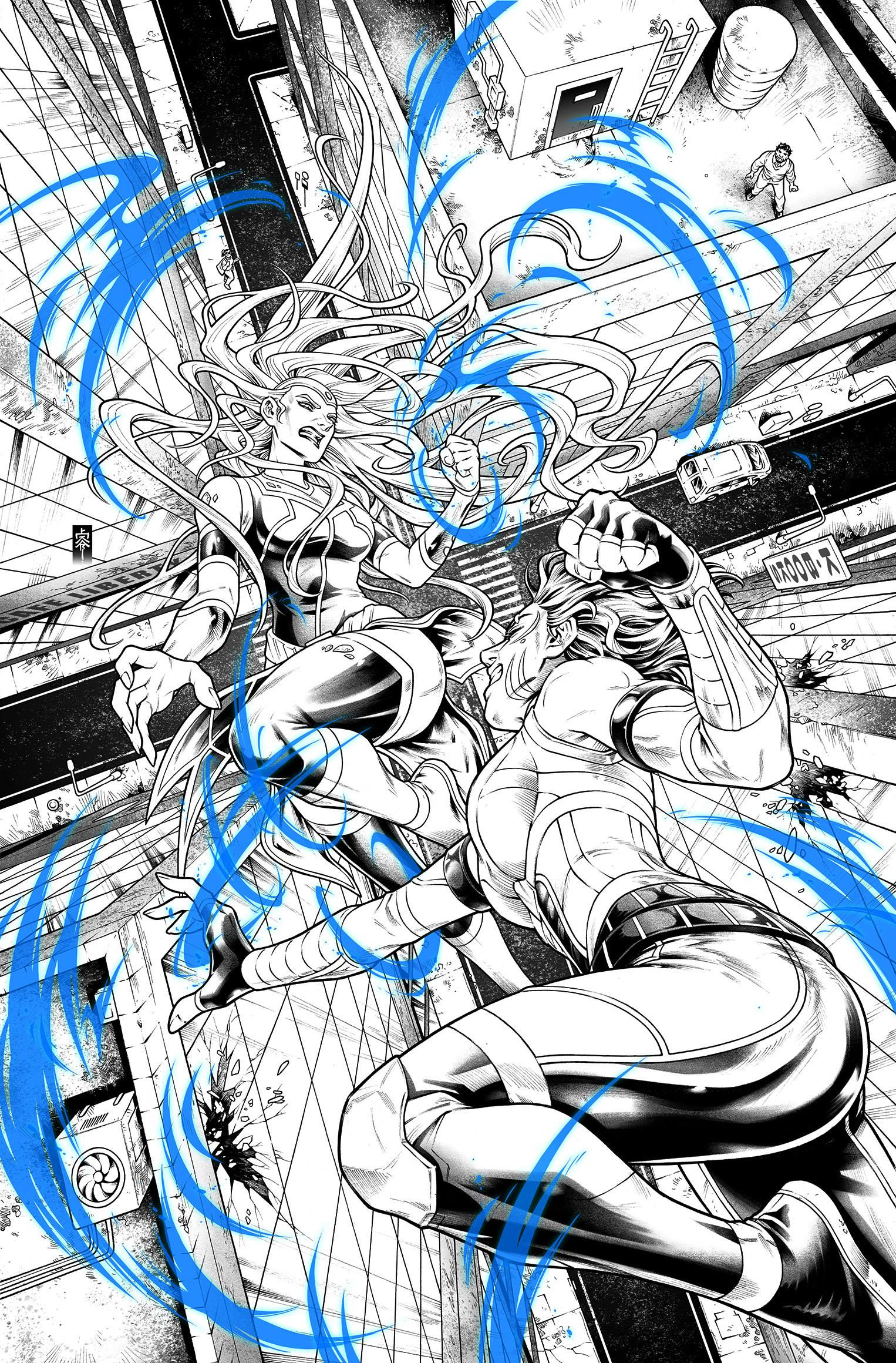 My cover for the comic YAIRA #2.