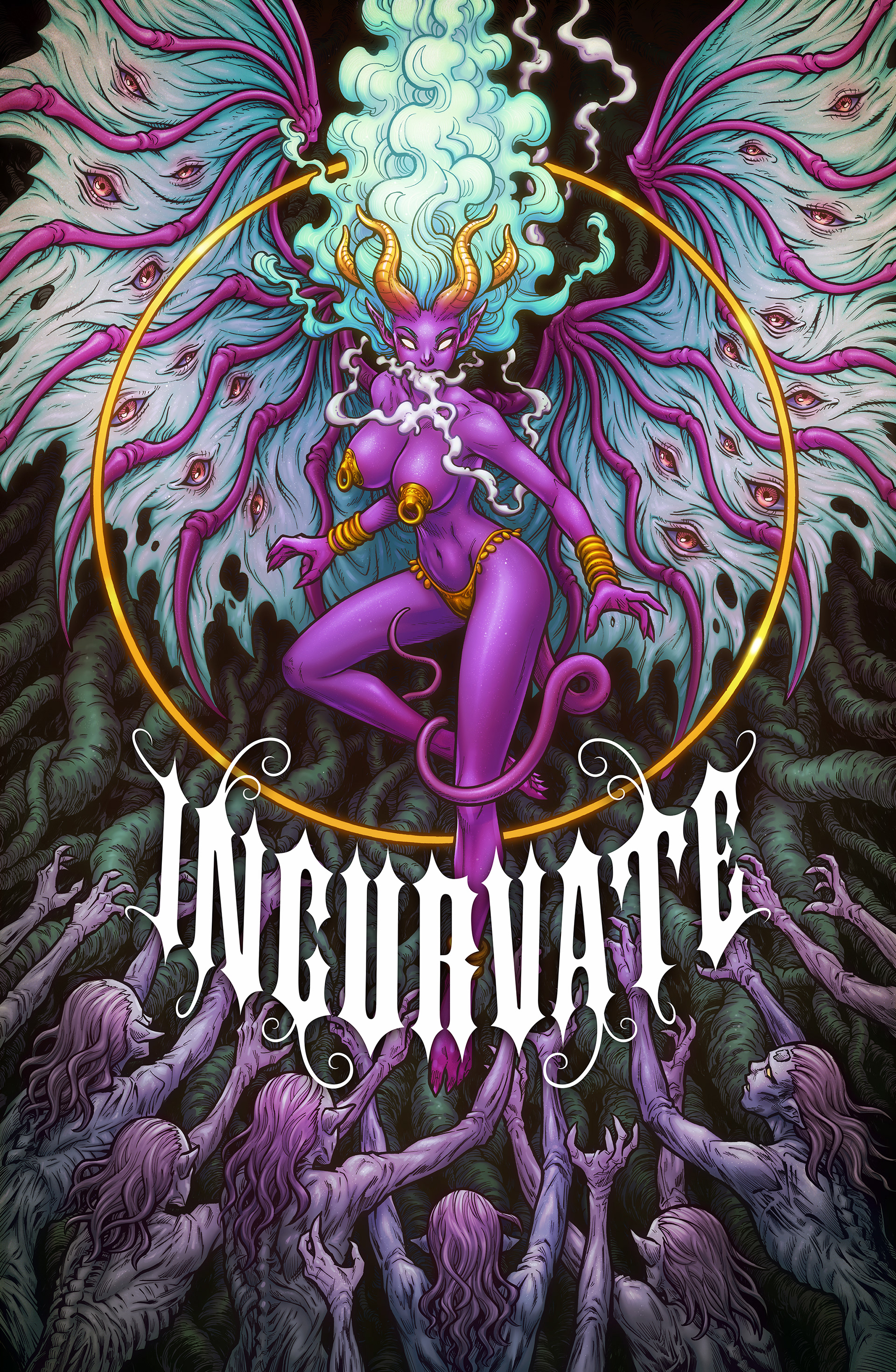 The hardcover edition for my INCURVATE artbook