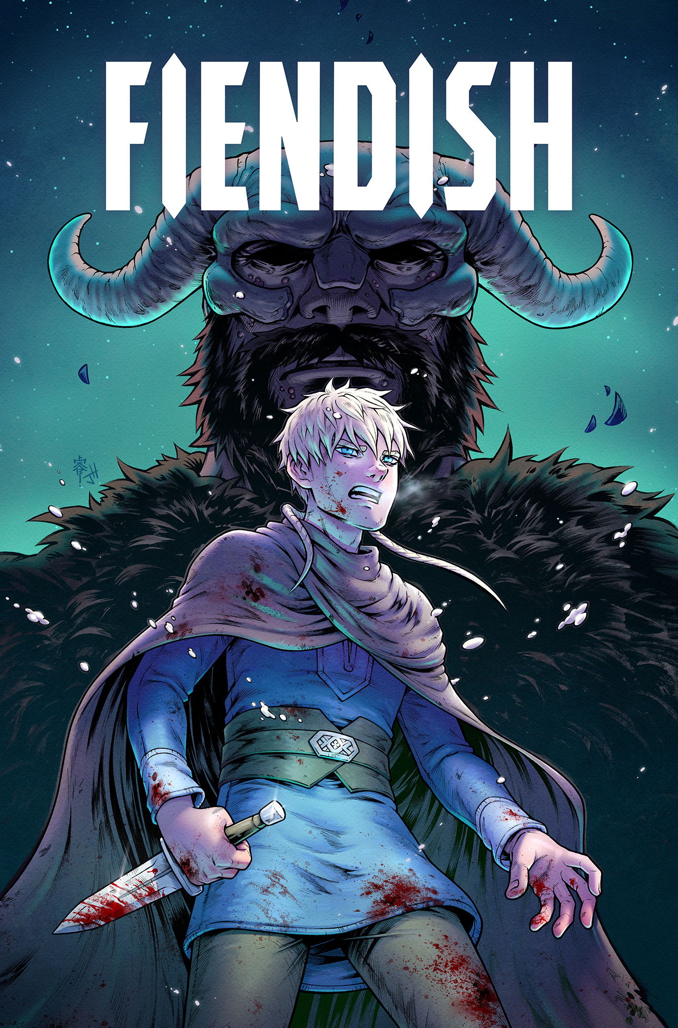My cover for the Japanese edition of FIENDISH #2.5