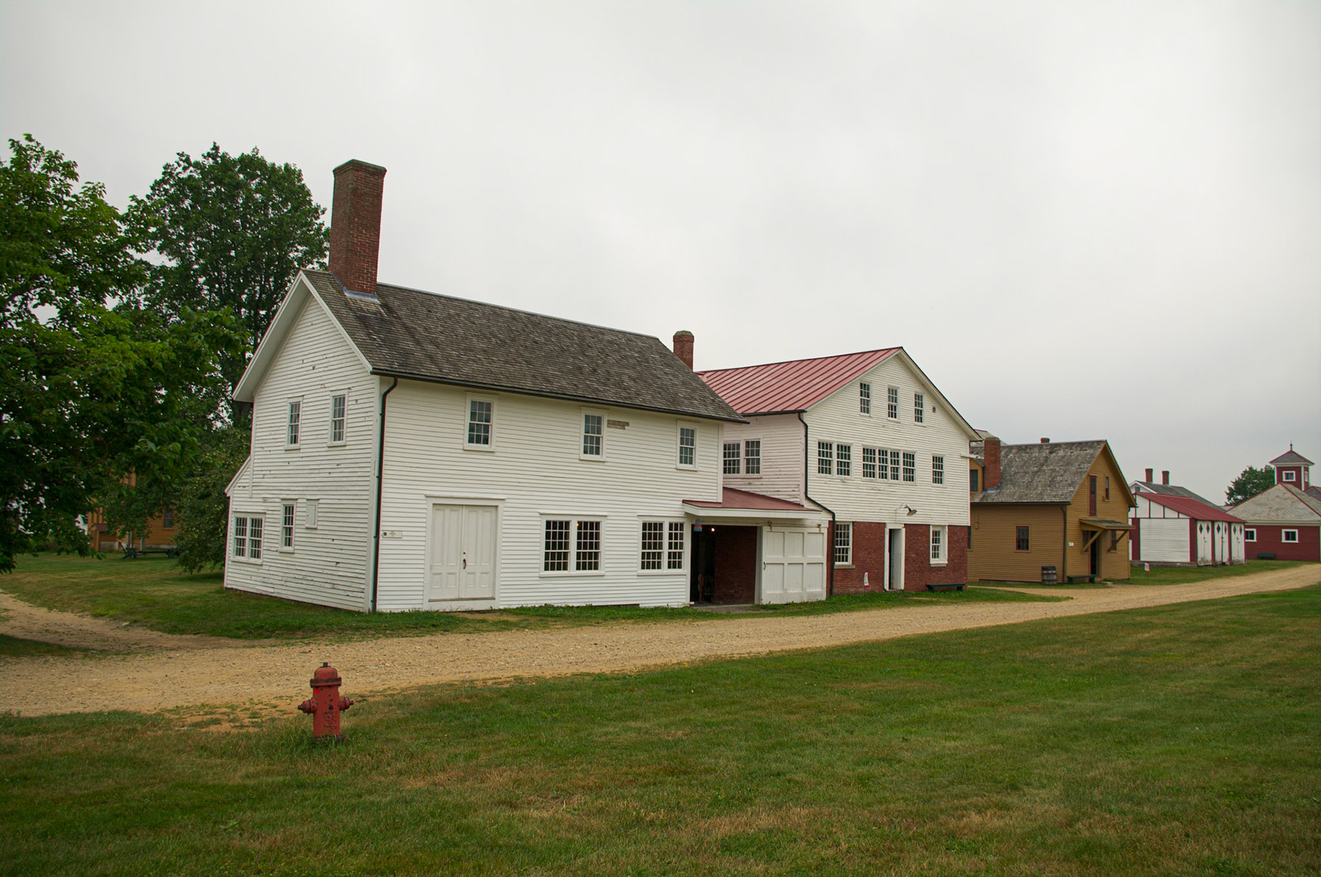Two Section Shaker Work House in Canterbury July 2011
