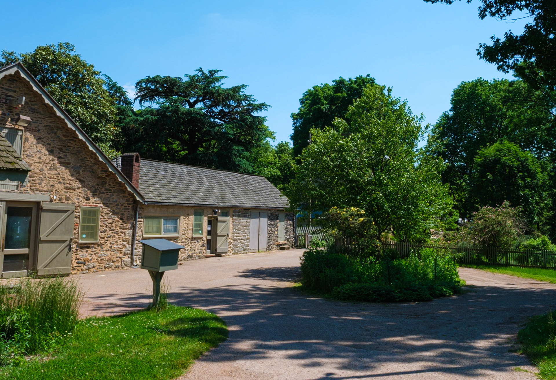 Entrance Yard at Bartram’s