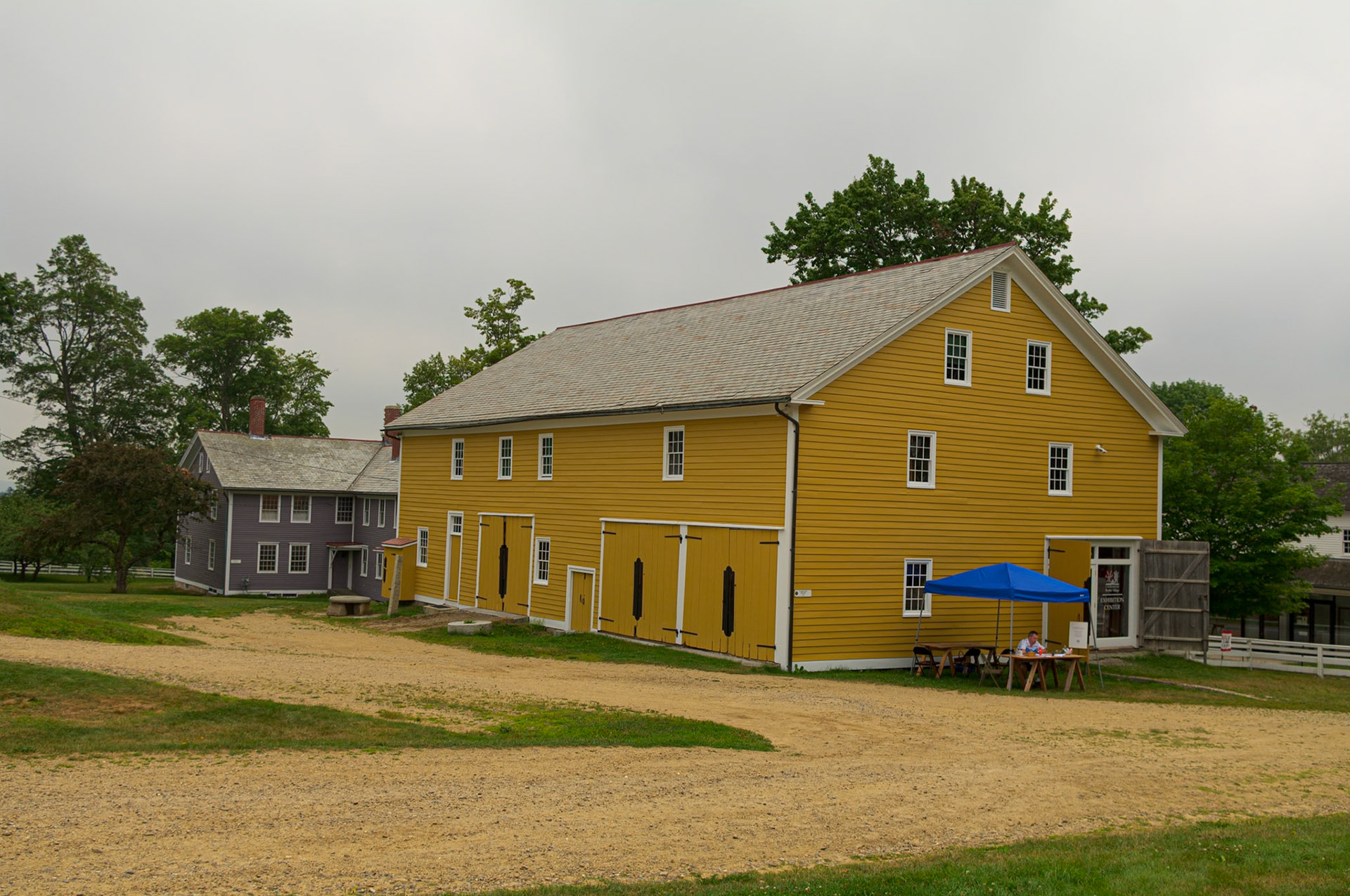 Yellow Canterbury Shaker Store House July 2011