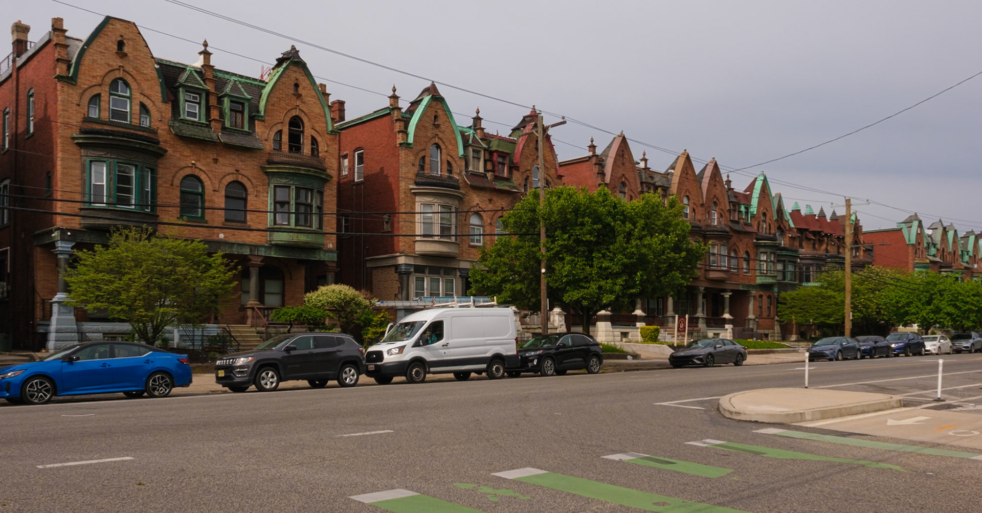 More Homes on Parkside Avenue with Gothic Style Frontage