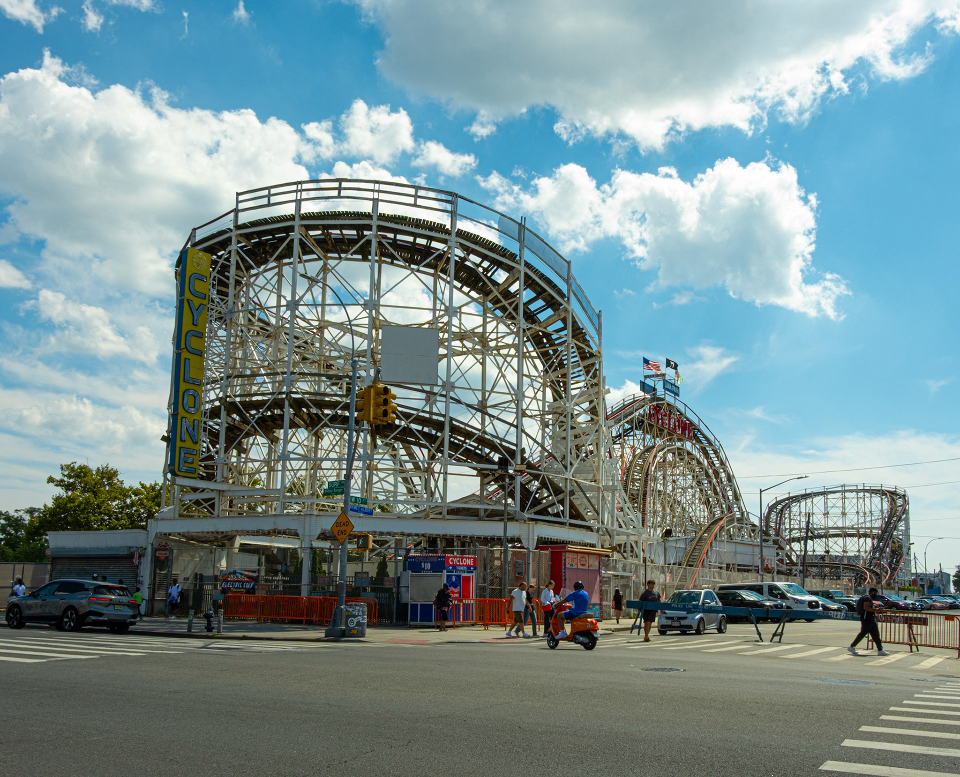 View of Cyclone From Surf Avenue