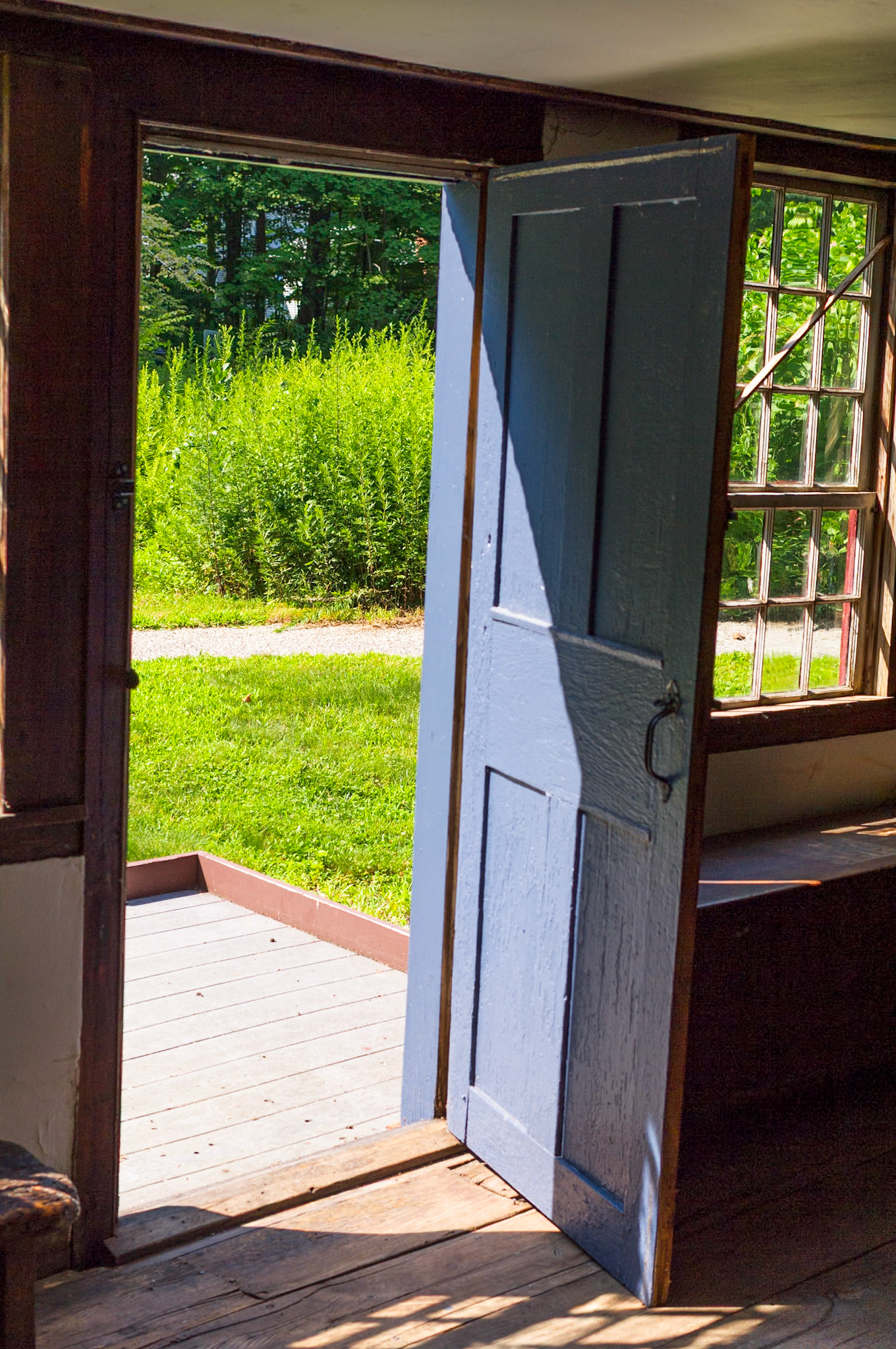 Service Door to Daniel Benton House Tolland