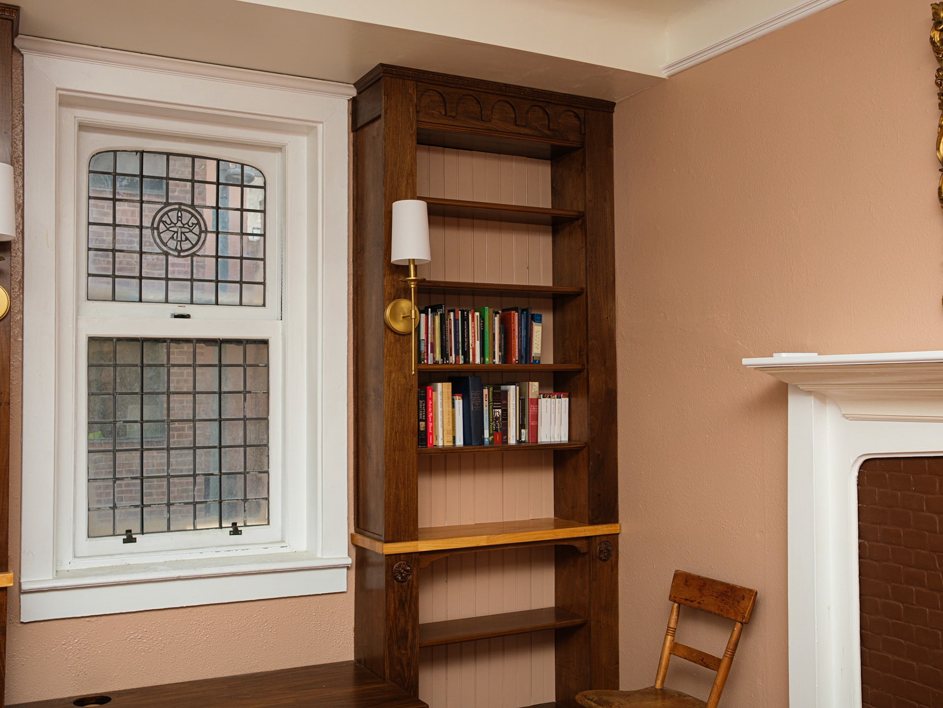Southwest Corner of Rectory Library