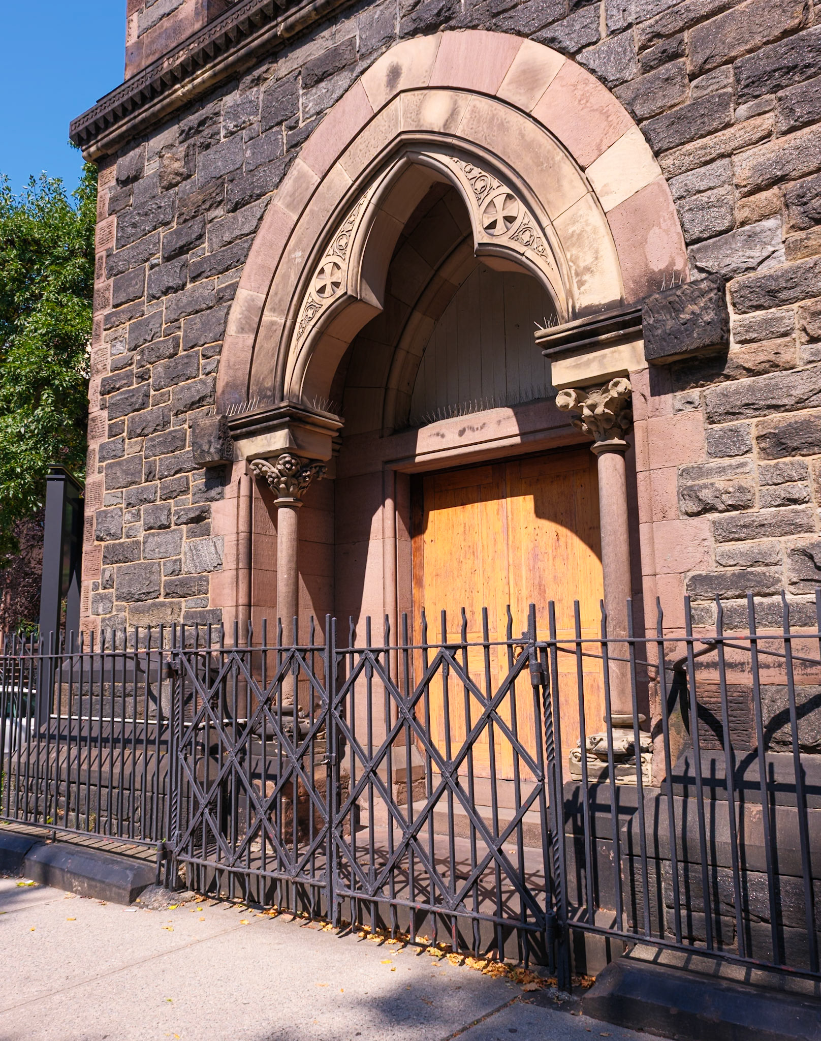 St Paul Church Brooklyn Original Doors to Baptistry area