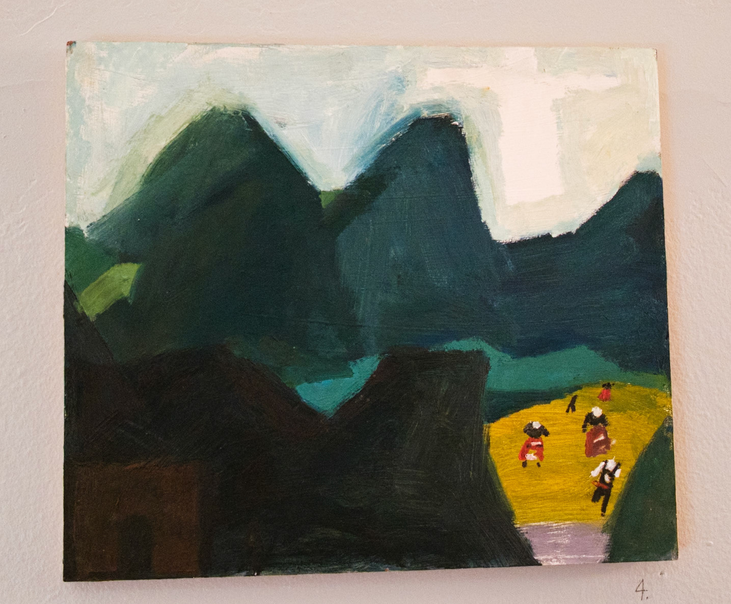 Hill and Cross at Saint Clement Art Show