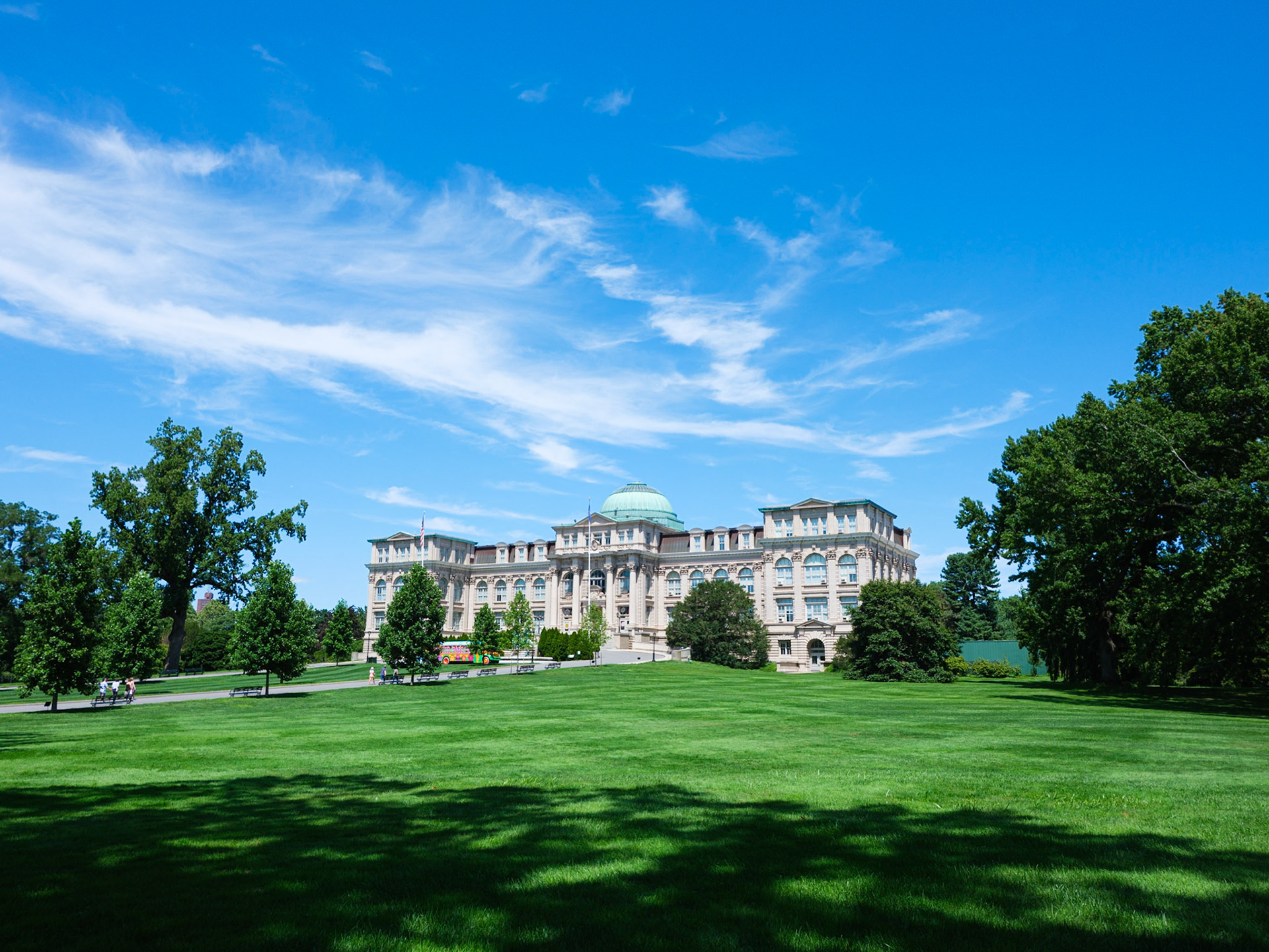 Museum and Library Building Full View of SE Elevation New York Botanical