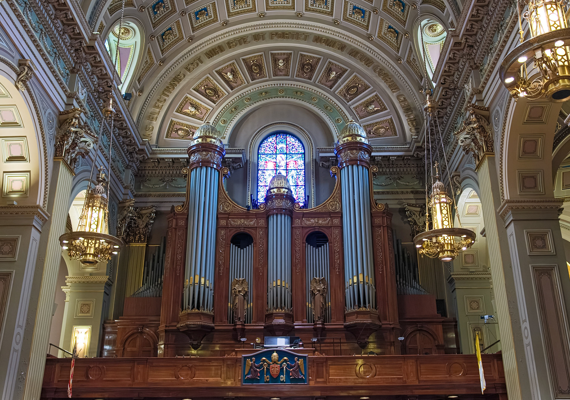 Organ and Choir Loft at Cathedral of SS Peter and Paul