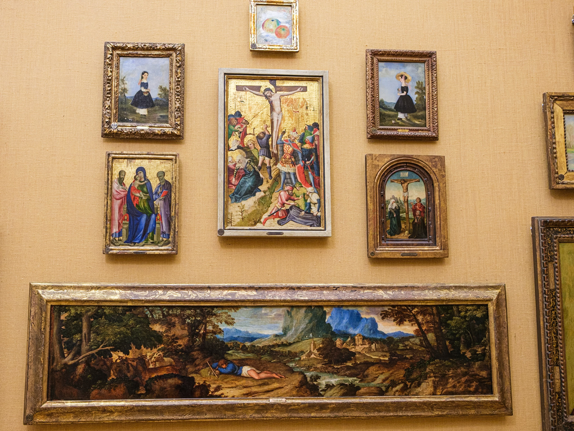 Crucifixion and Shepherd at Barnes
