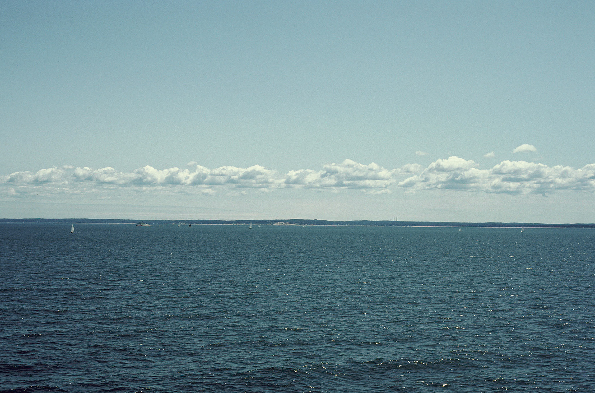 Approaching Closer to Port Jefferson 1983