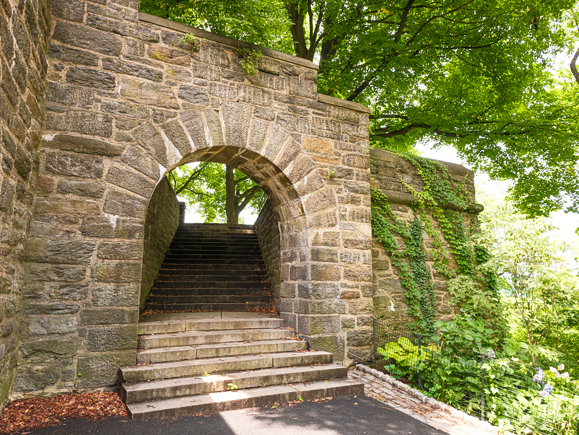 Archway at Fort Tryon July 2026