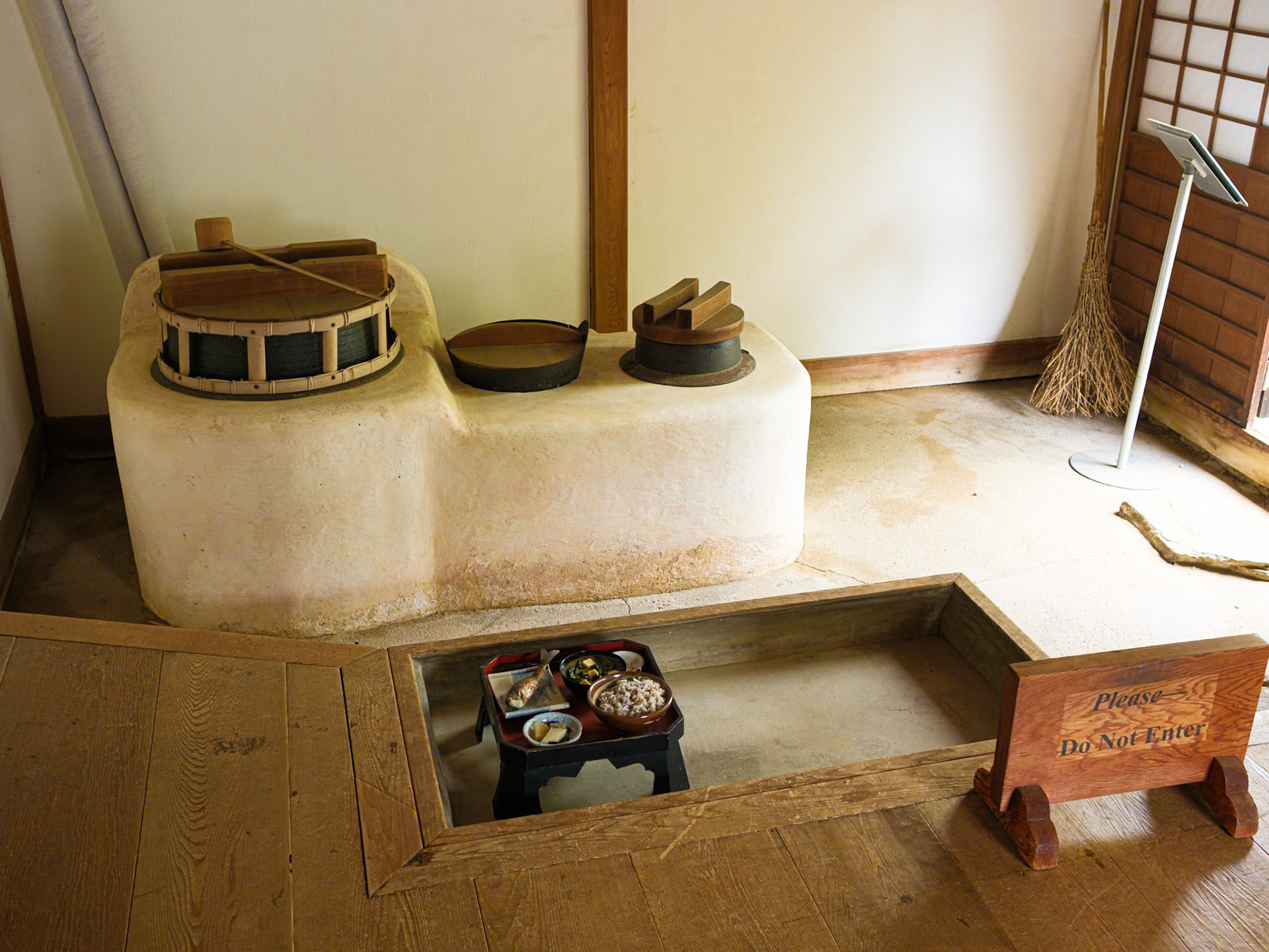 Cooking Stove of Japanese House