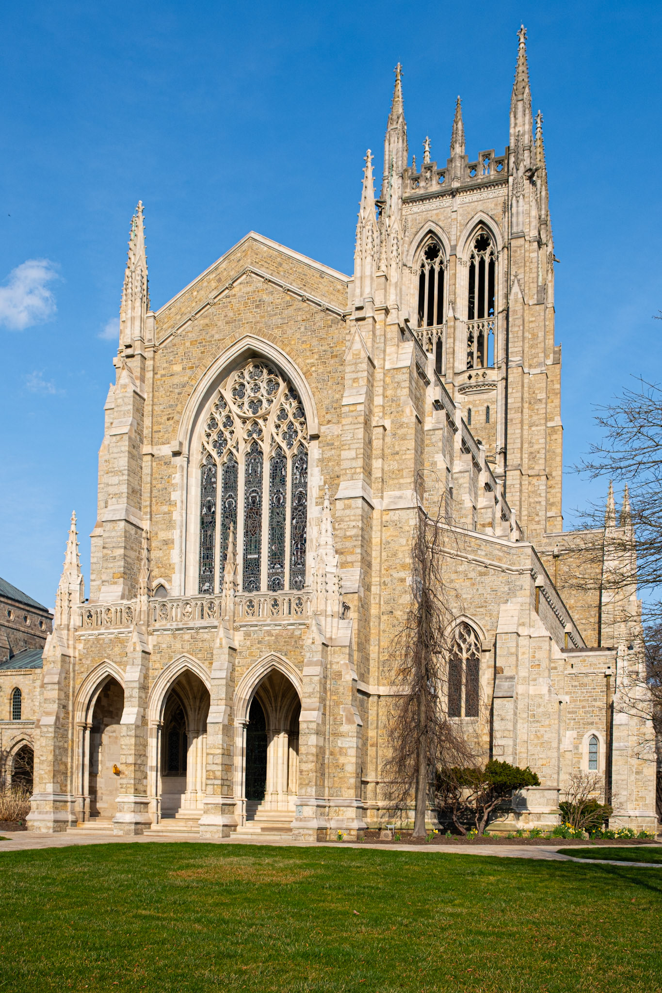 Bryn Athyn Cathedral Entrance Side