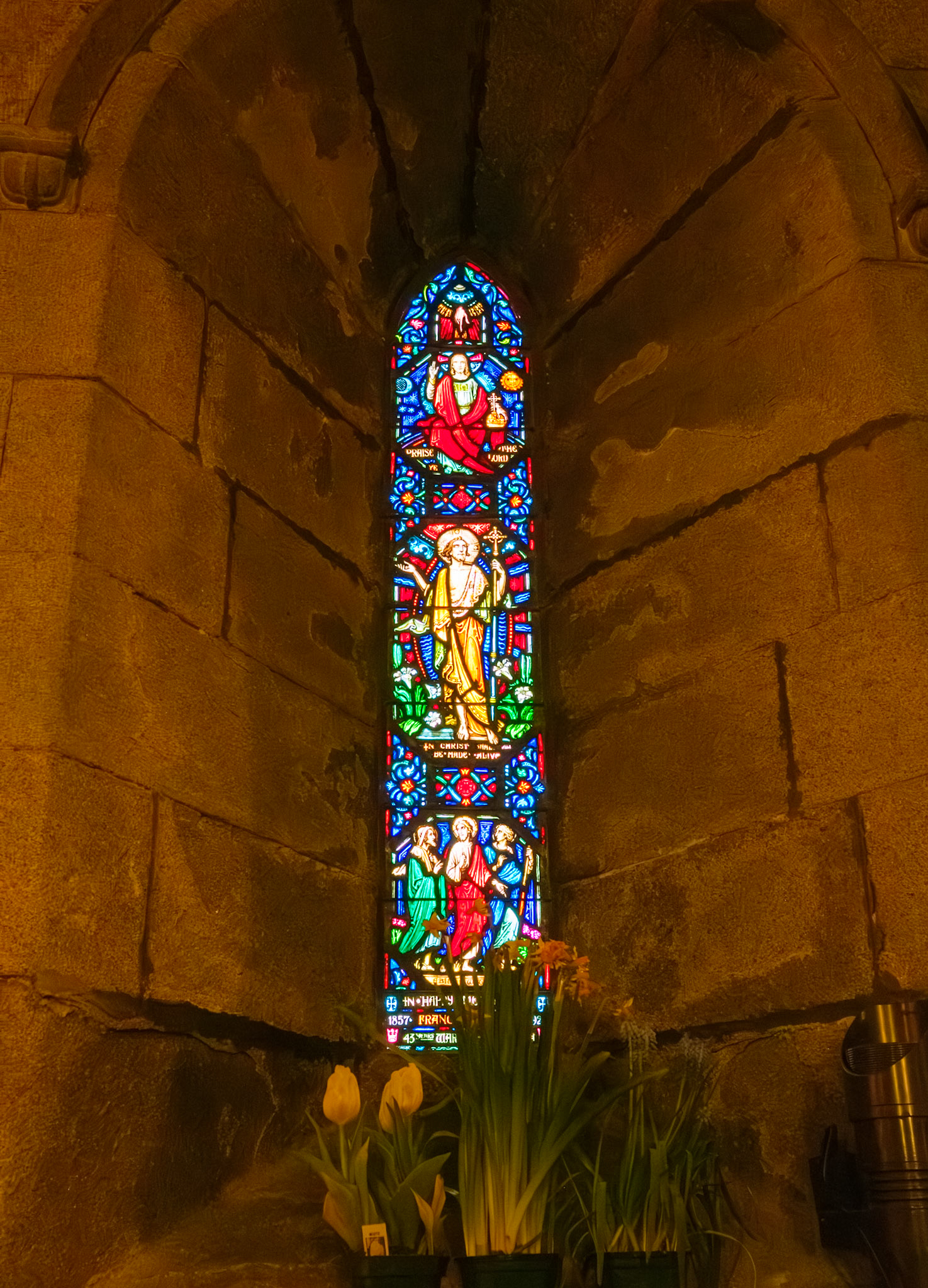 Living Christ Window at St James the Less