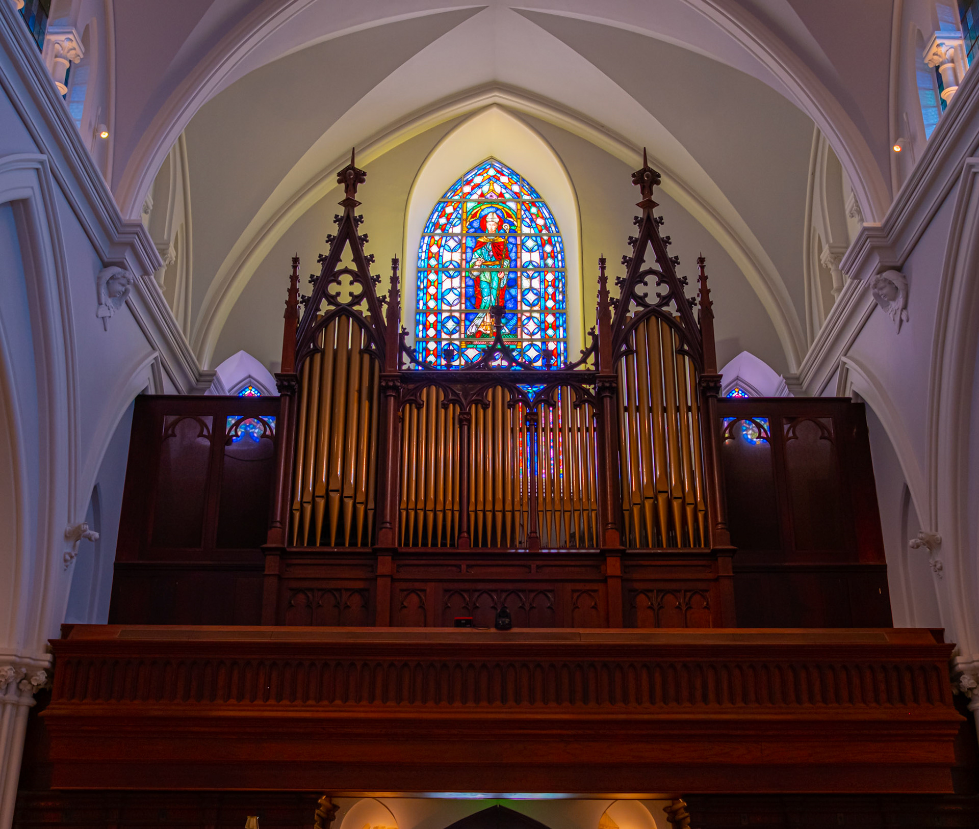 Organ at St Thomas of Villanova Church