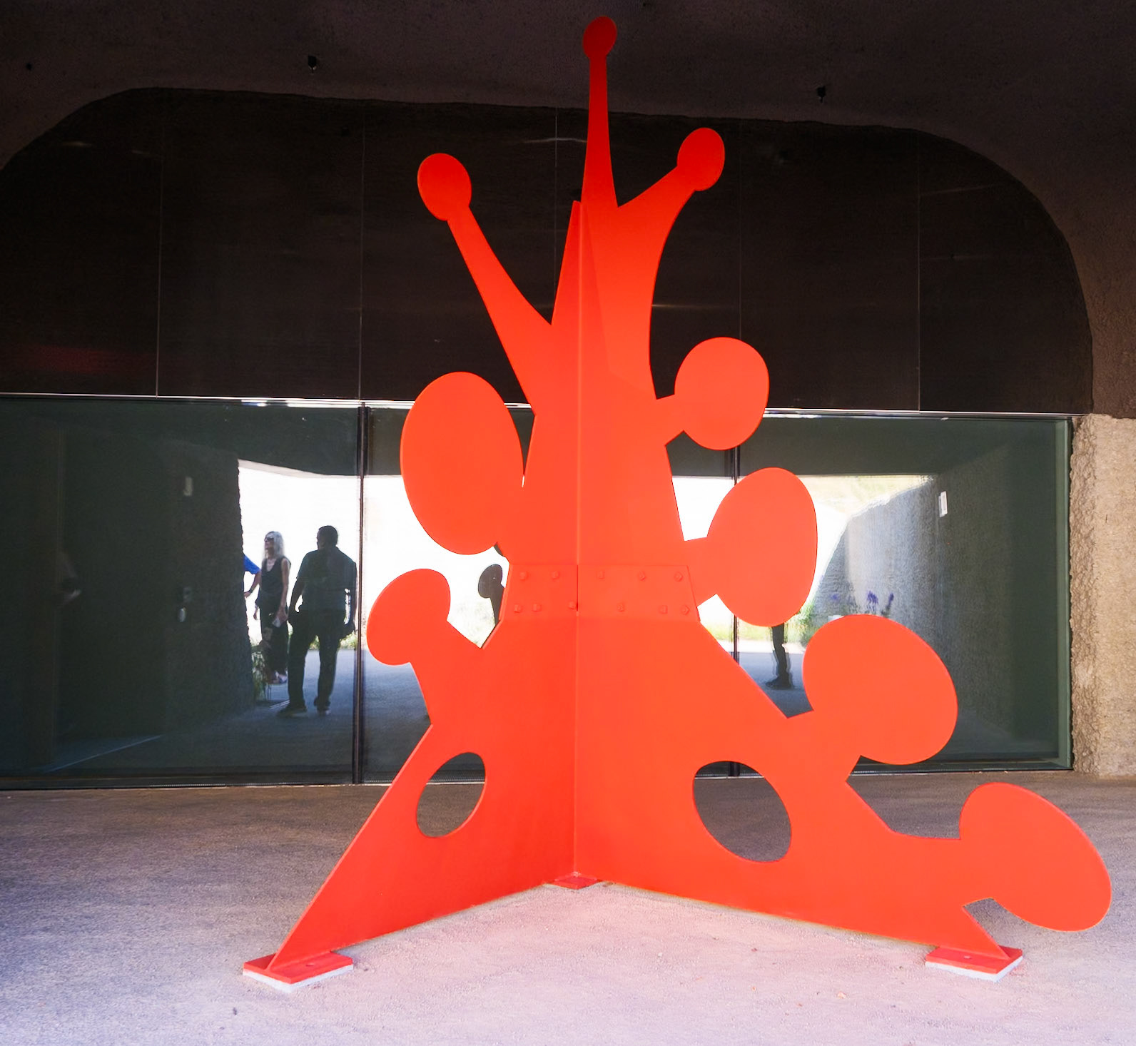 Crown Sculpture in Sunken Level