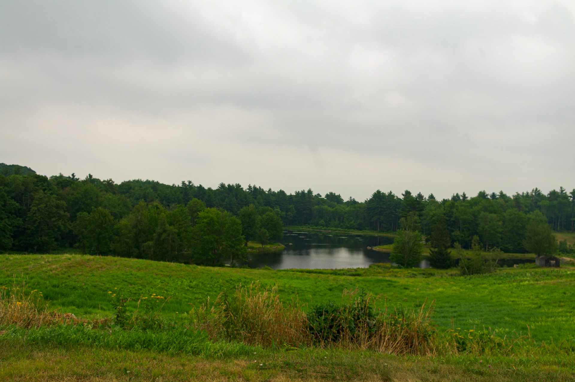 Pond at Canterbury Shaker Village